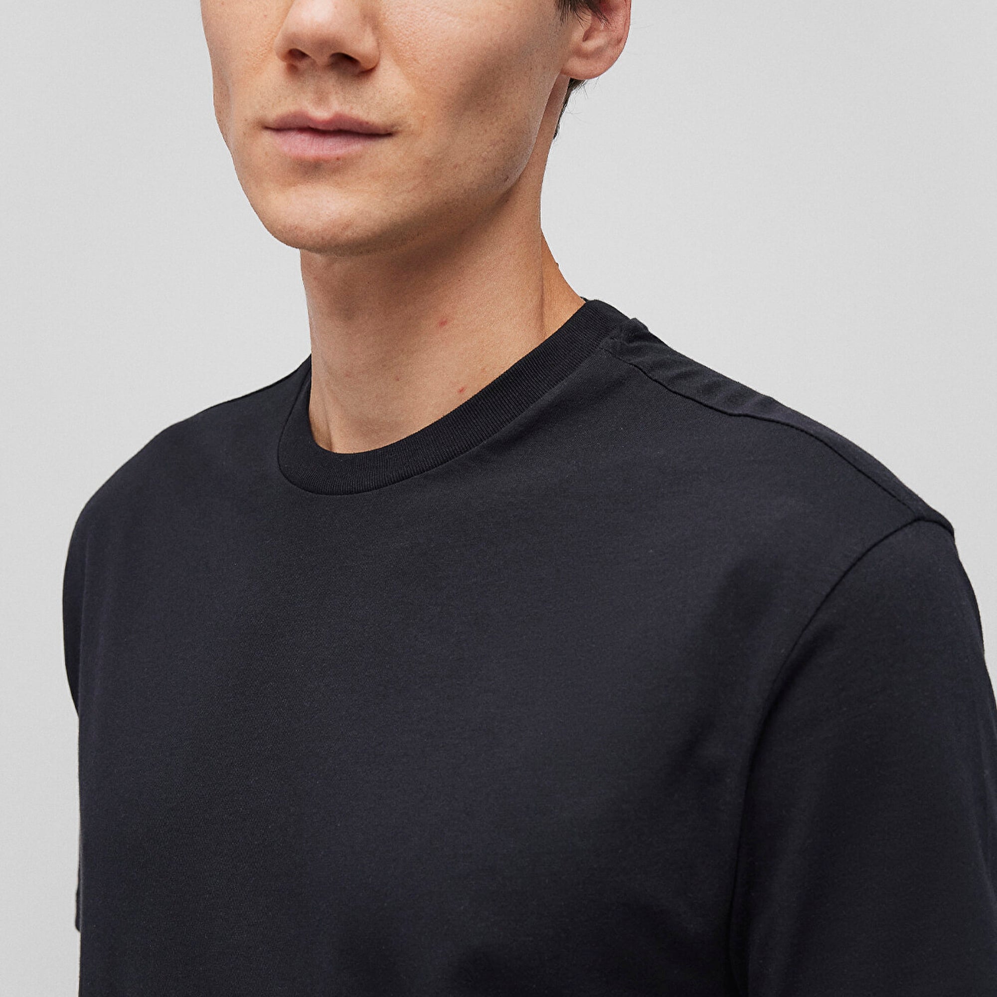 Mavi 2li Erkek Basic Tişört Loose Fit / Bol Rahat Kesim 0612317-900