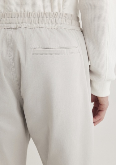  Mavi Beli Lastikli Açık Gri Jogger Pantolon 000169-70074