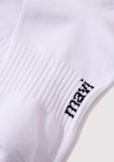  Mavi Beyaz Soket Çorap 0911880-620