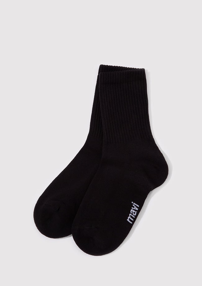  Mavi Siyah Soket Çorap 1913302-900