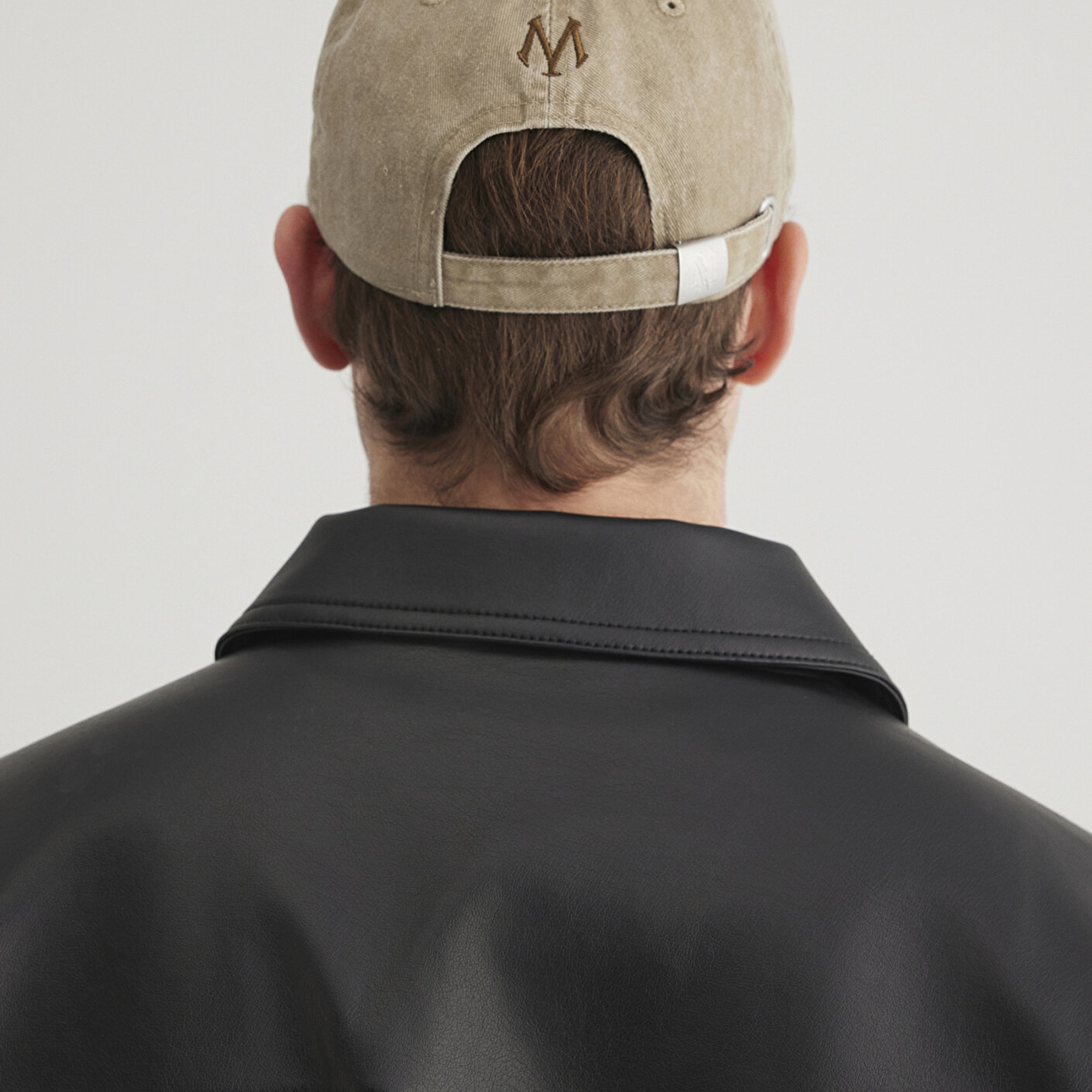 Mavi Freedom İşlemeli Kahverengi Şapka 0911884-70373