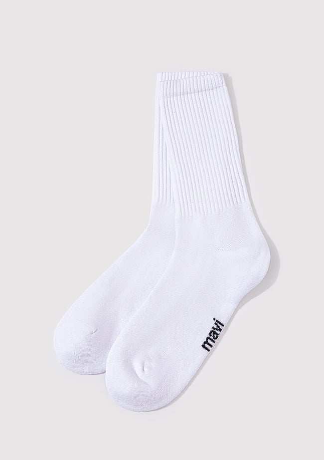  Mavi Beyaz Soket Çorap 0911879-620