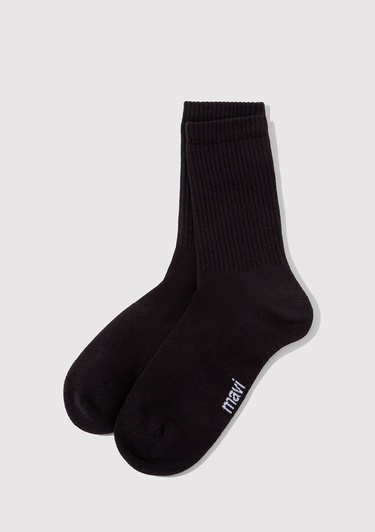  Mavi Siyah Soket Çorap 0911879-900