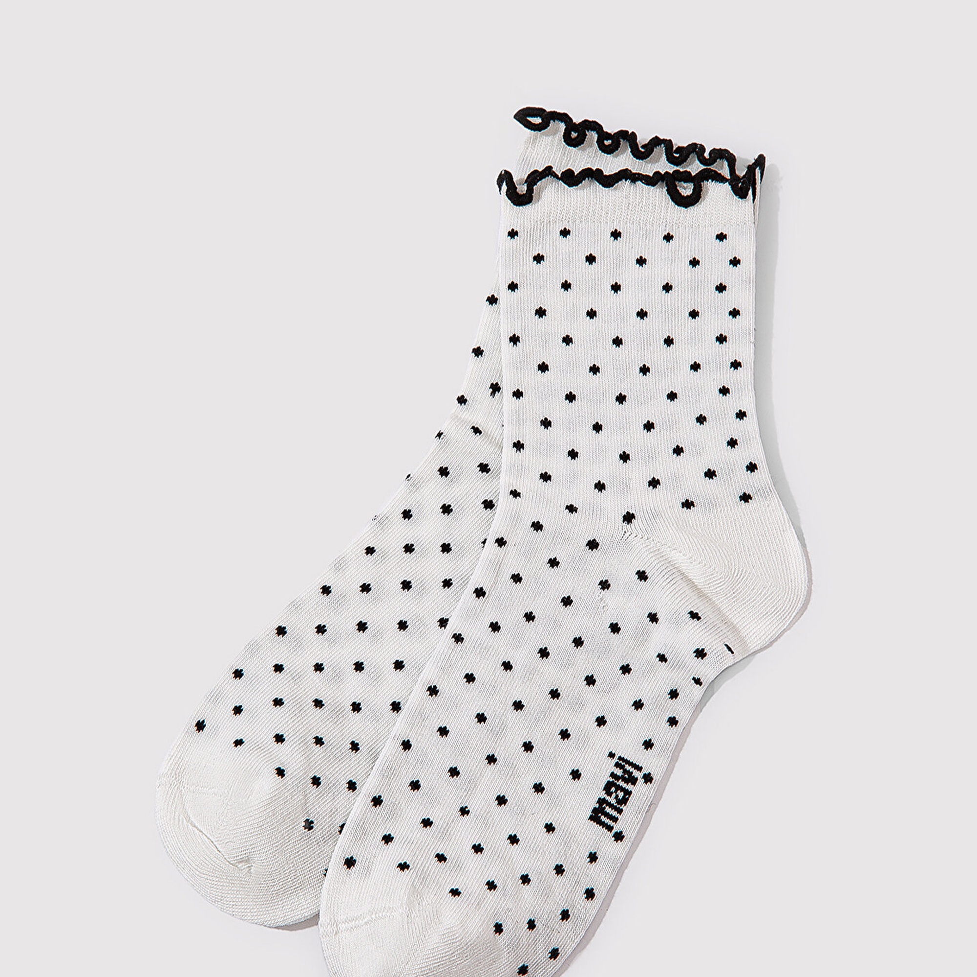 Mavi 2li Ekru Soket Çorap 1913244-70053