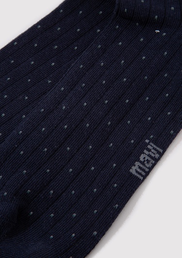  Mavi Siyah Soket Çorap 0911786-15903