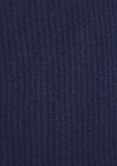  Mavi Cep Detaylı Lacivert Basic Tişört Loose Fit / Bol Rahat Kesim 066248-84371