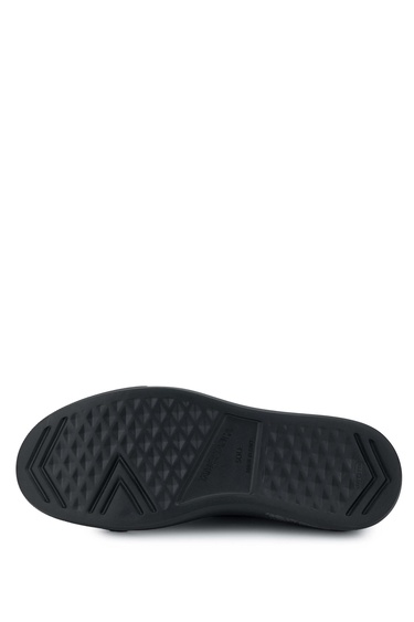  Tamer Tanca Erkek Hakiki Deri Siyah Deri Loafer Ayakkabı