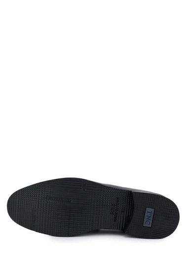  Tamer Tanca Erkek Hakiki Deri Siyah Loafer Ayakkabı