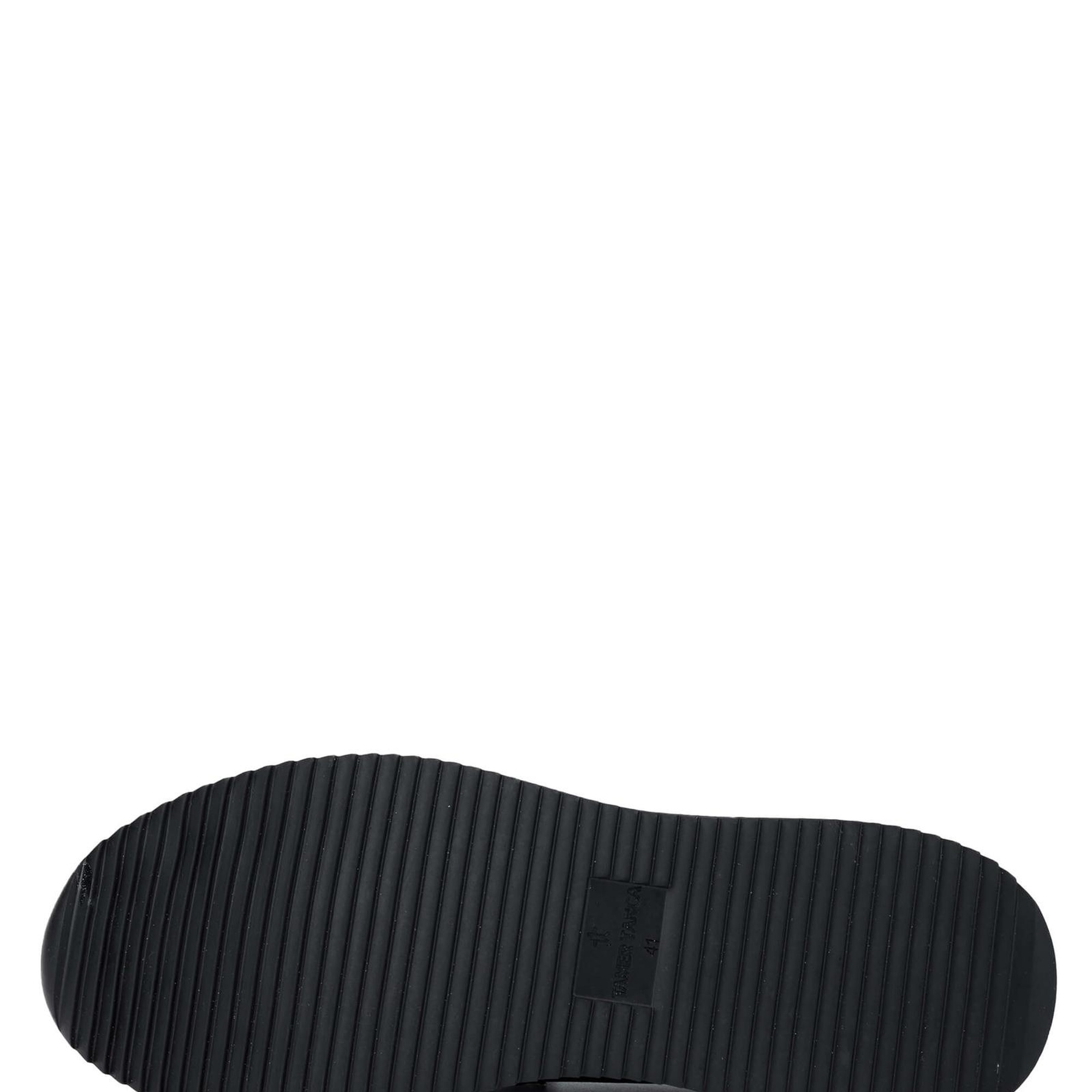 Tamer Tanca Erkek Hakiki Deri Siyah Deri Loafer Ayakkabı