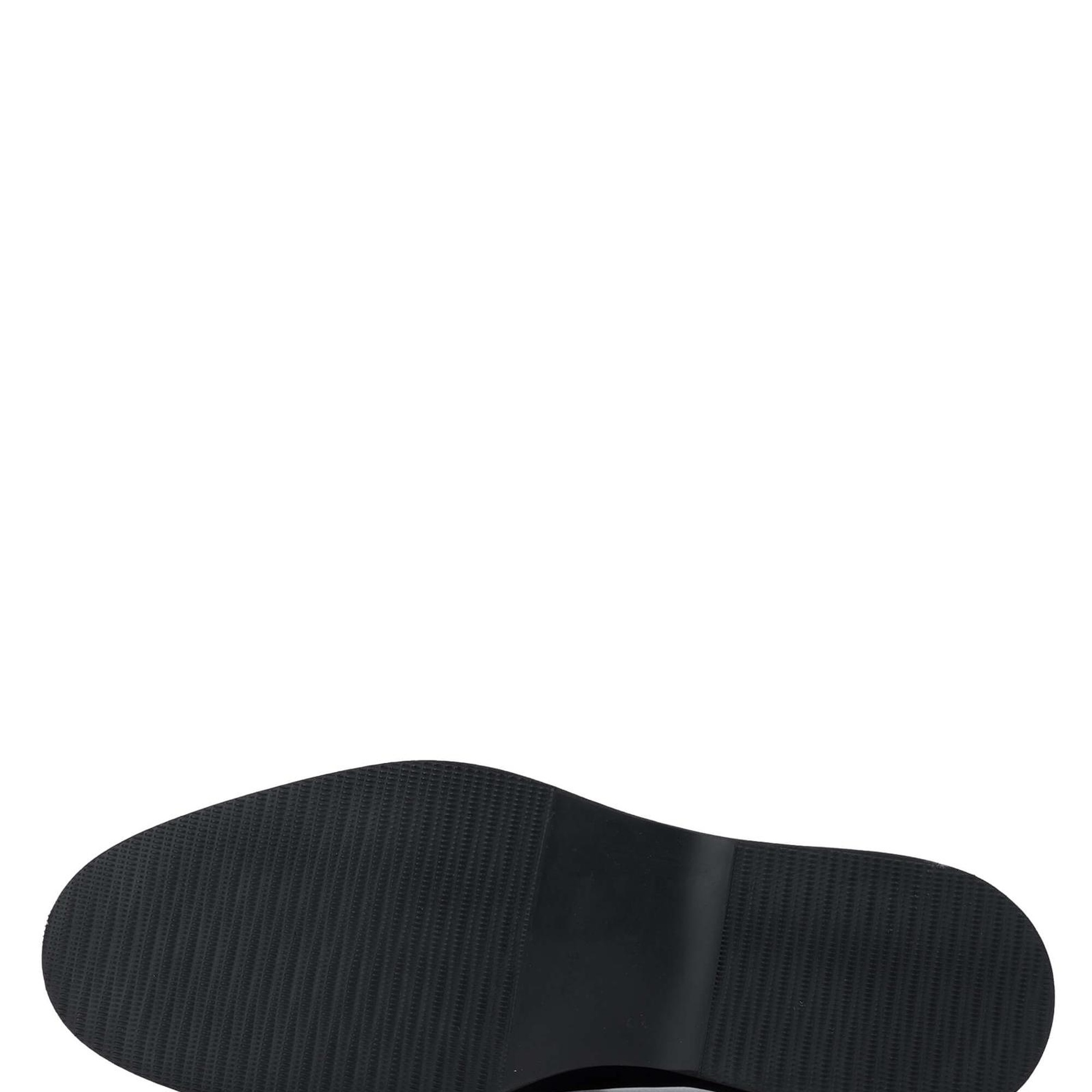 Tamer Tanca Erkek Hakiki Deri Siyah Loafer Ayakkabı