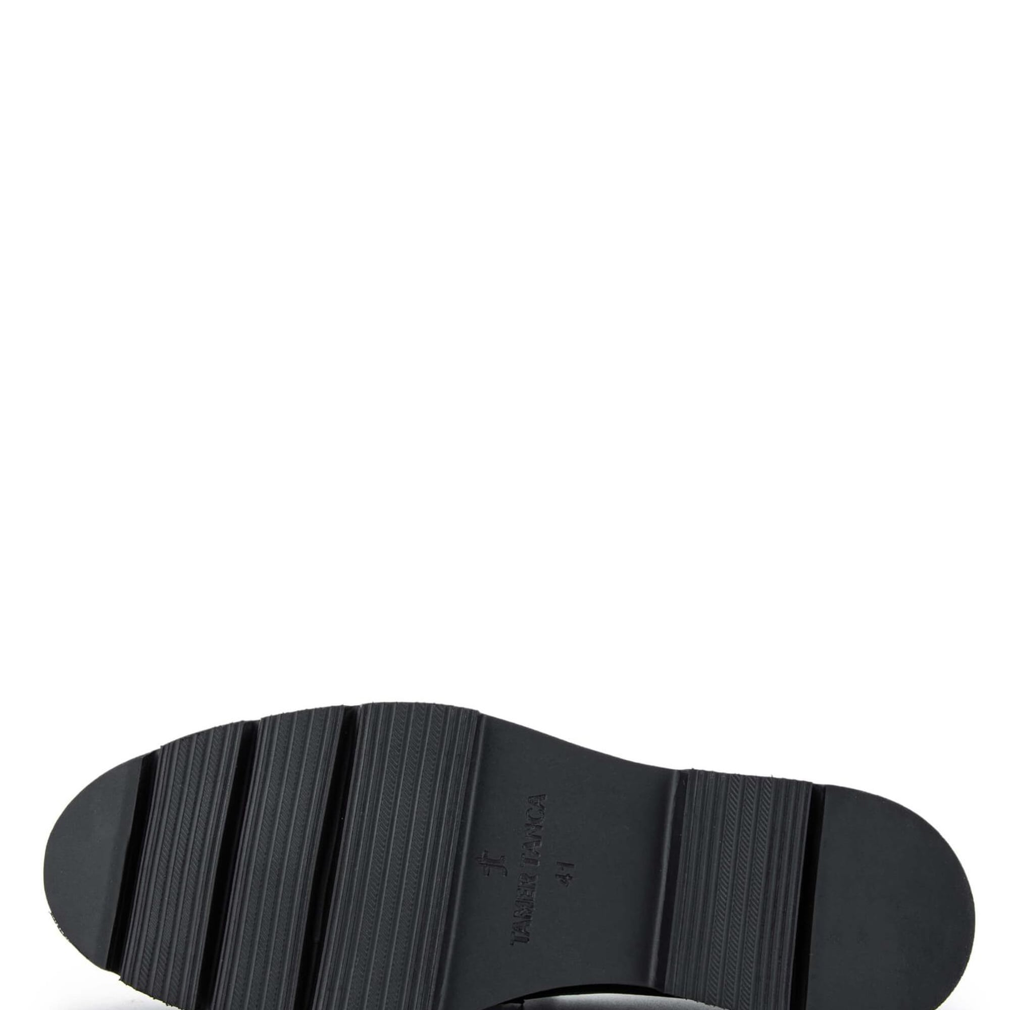 Tamer Tanca Erkek Hakiki Deri Siyah Loafer Ayakkabı