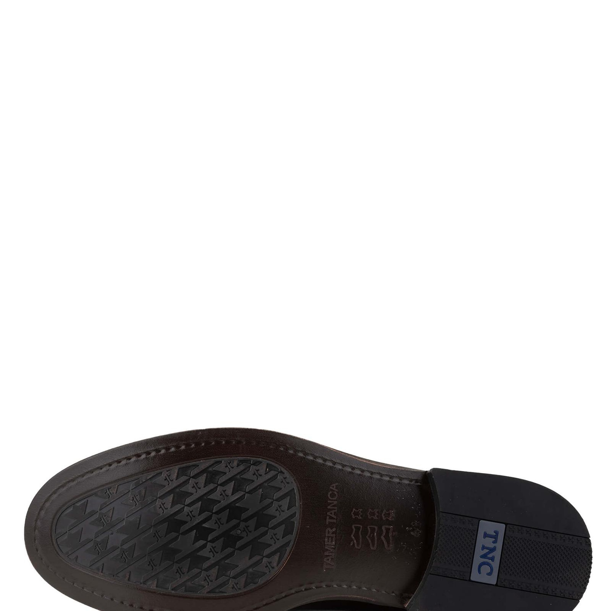 Tamer Tanca Erkek Hakiki Deri Kahverengi Loafer Ayakkabı