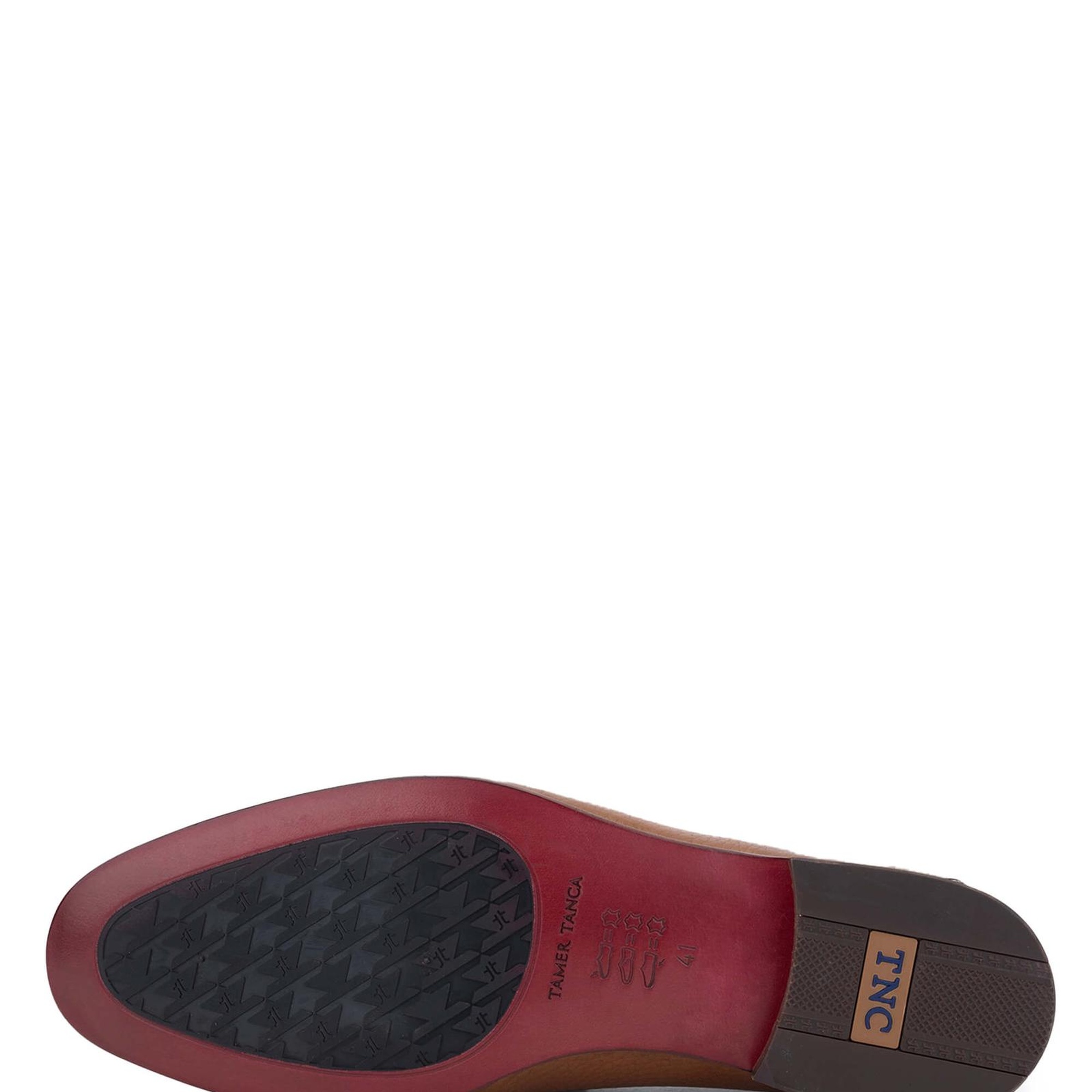 Tamer Tanca Erkek Hakiki Deri Taba Loafer Ayakkabı