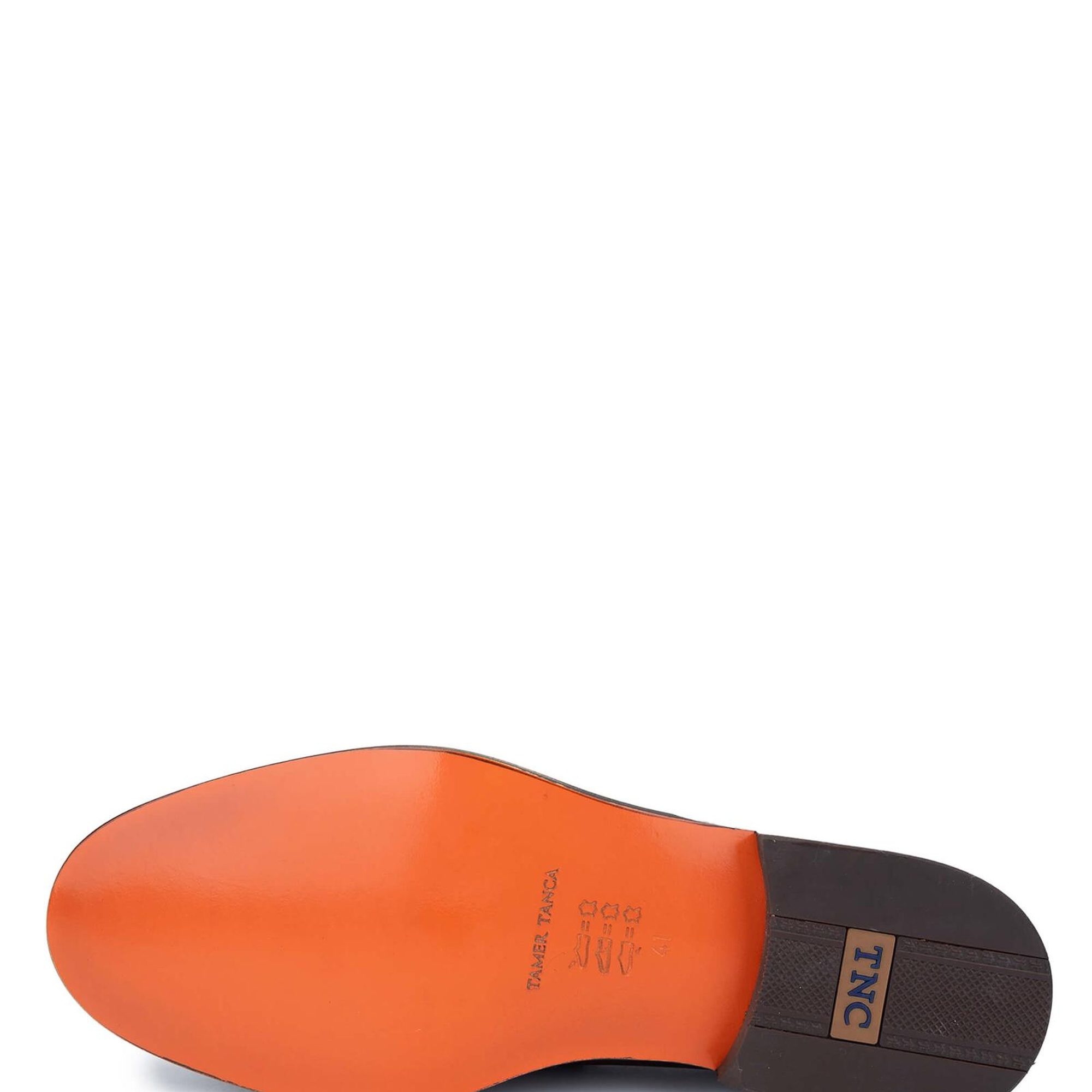 Tamer Tanca Erkek Hakiki Deri Kahverengi Loafer Ayakkabı