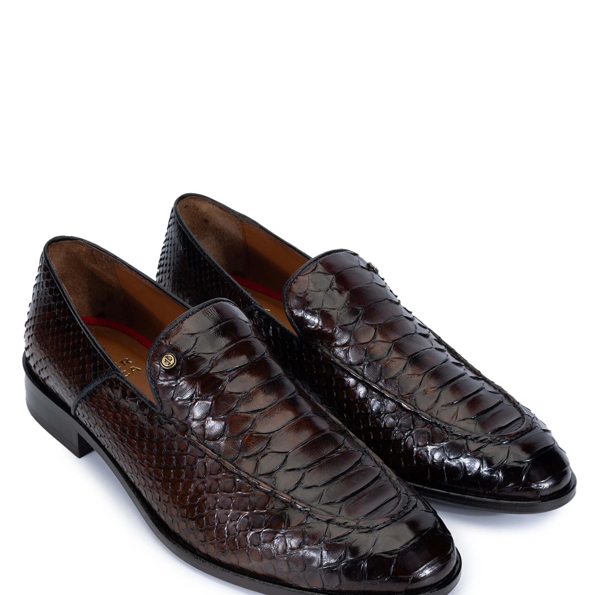 Tamer Tanca Erkek Hakiki Deri Taba Loafer Ayakkabı