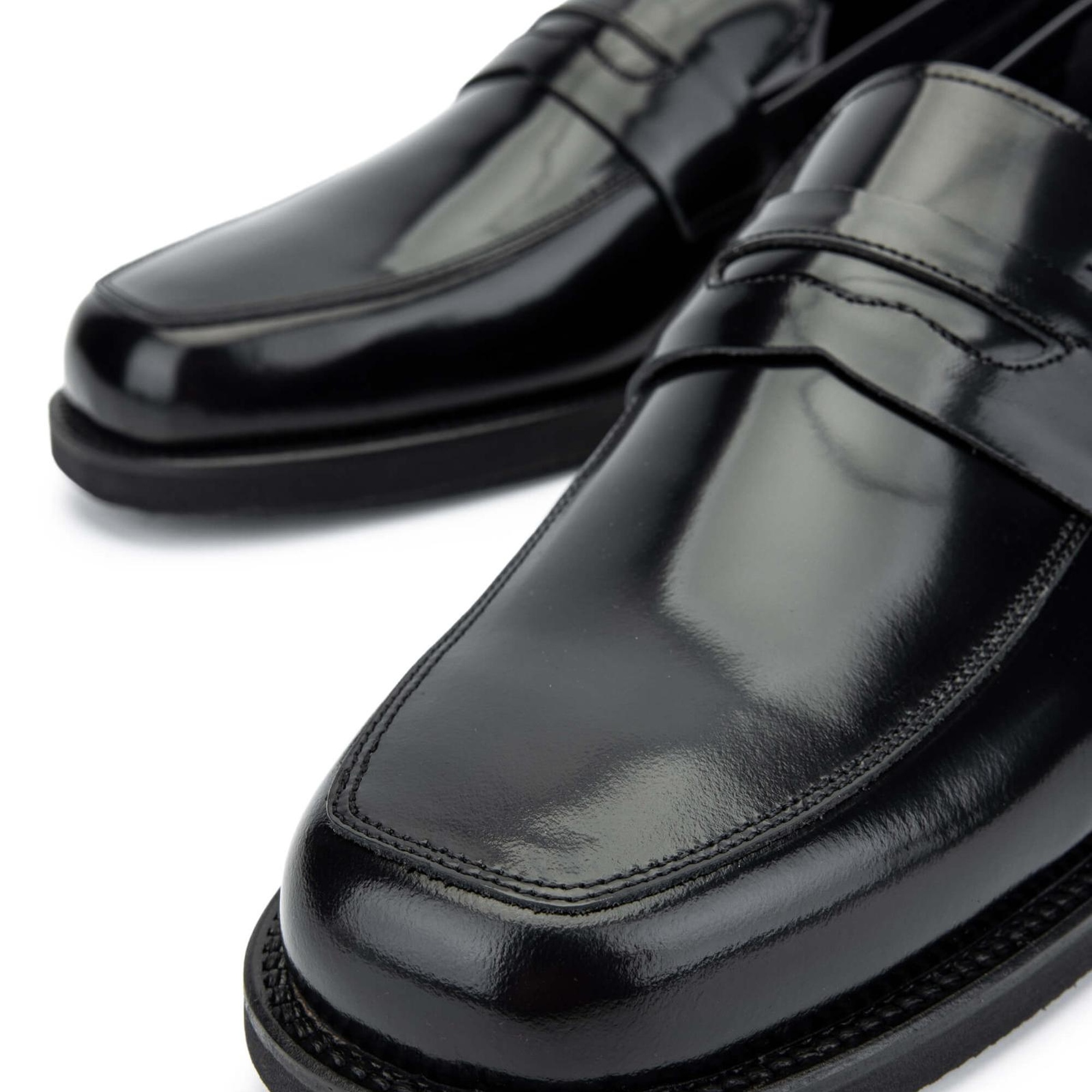 Tamer Tanca Erkek Hakiki Deri Siyah Açma Makosen Ayakkabı