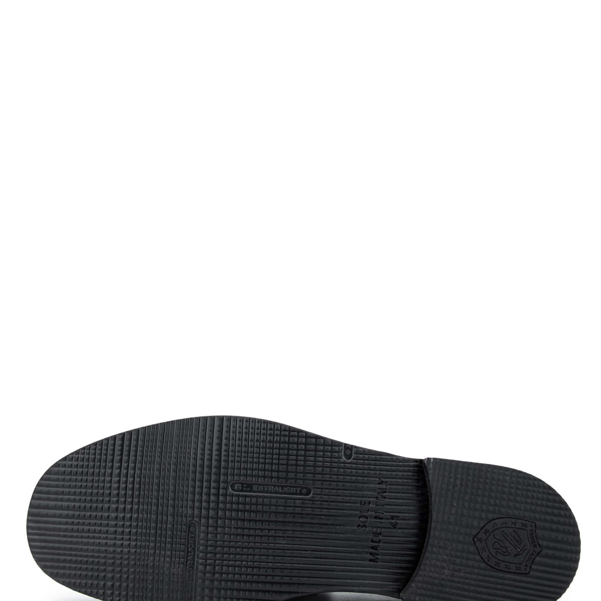 Tamer Tanca Erkek Hakiki Deri Siyah Açma Makosen Ayakkabı