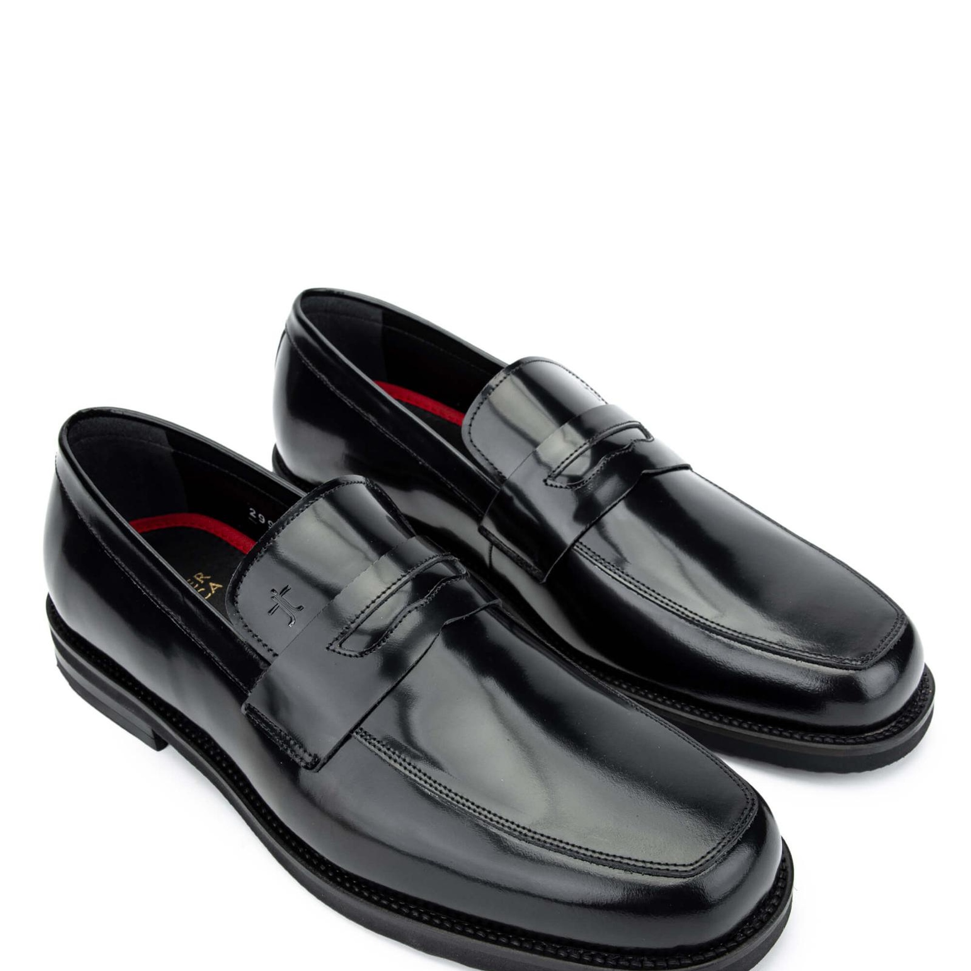 Tamer Tanca Erkek Hakiki Deri Siyah Açma Makosen Ayakkabı