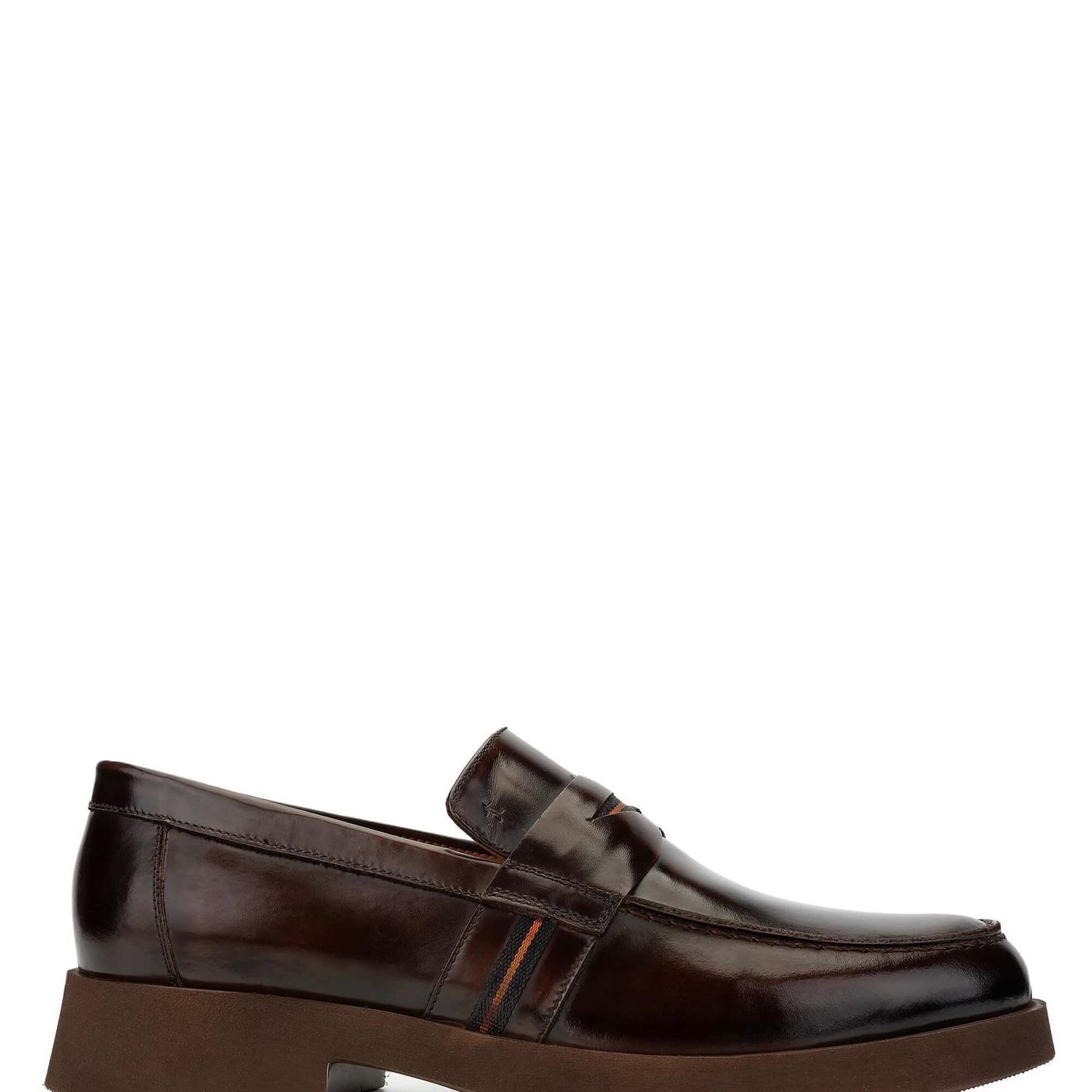 Tamer Tanca Erkek Hakiki Deri Taba Loafer Ayakkabı