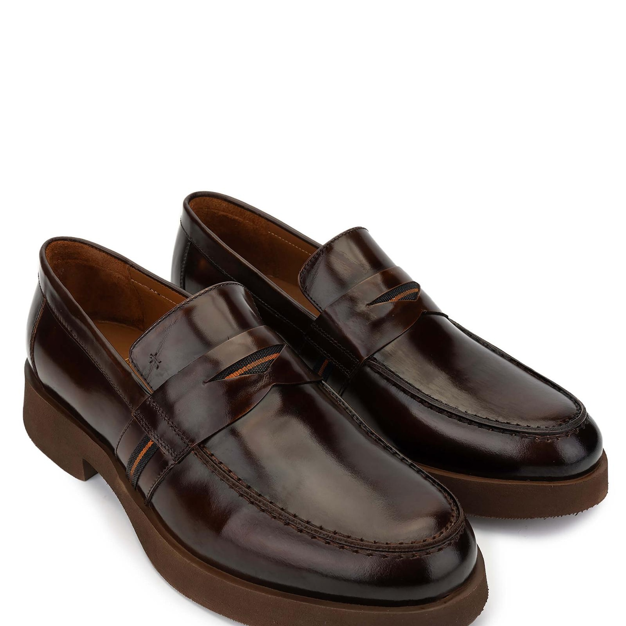 Tamer Tanca Erkek Hakiki Deri Taba Loafer Ayakkabı