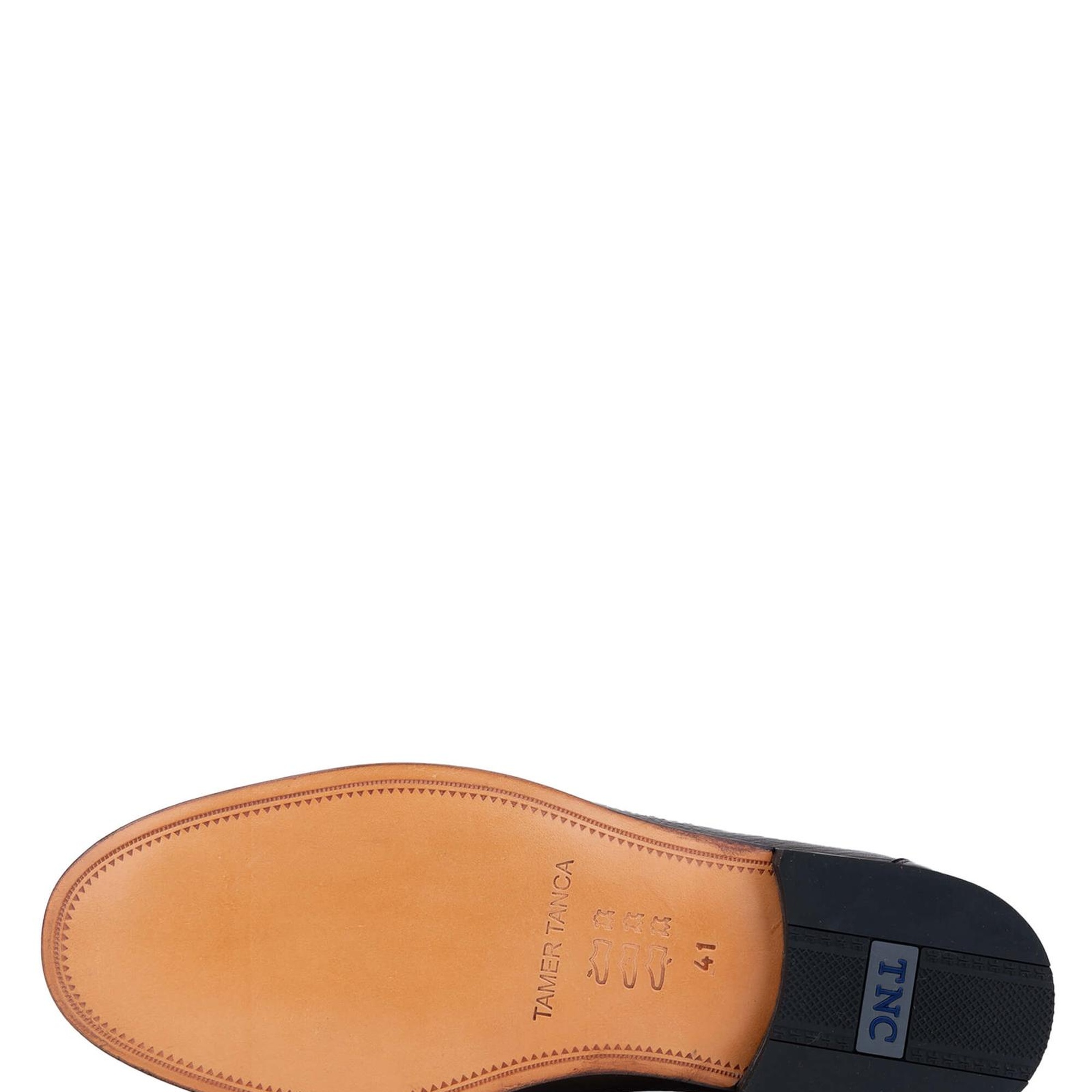 Tamer Tanca Erkek Hakiki Deri Kahverengi Loafer Ayakkabı