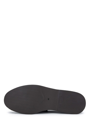  Tamer Tanca Erkek Hakiki Deri Kahverengi Loafer Ayakkabı