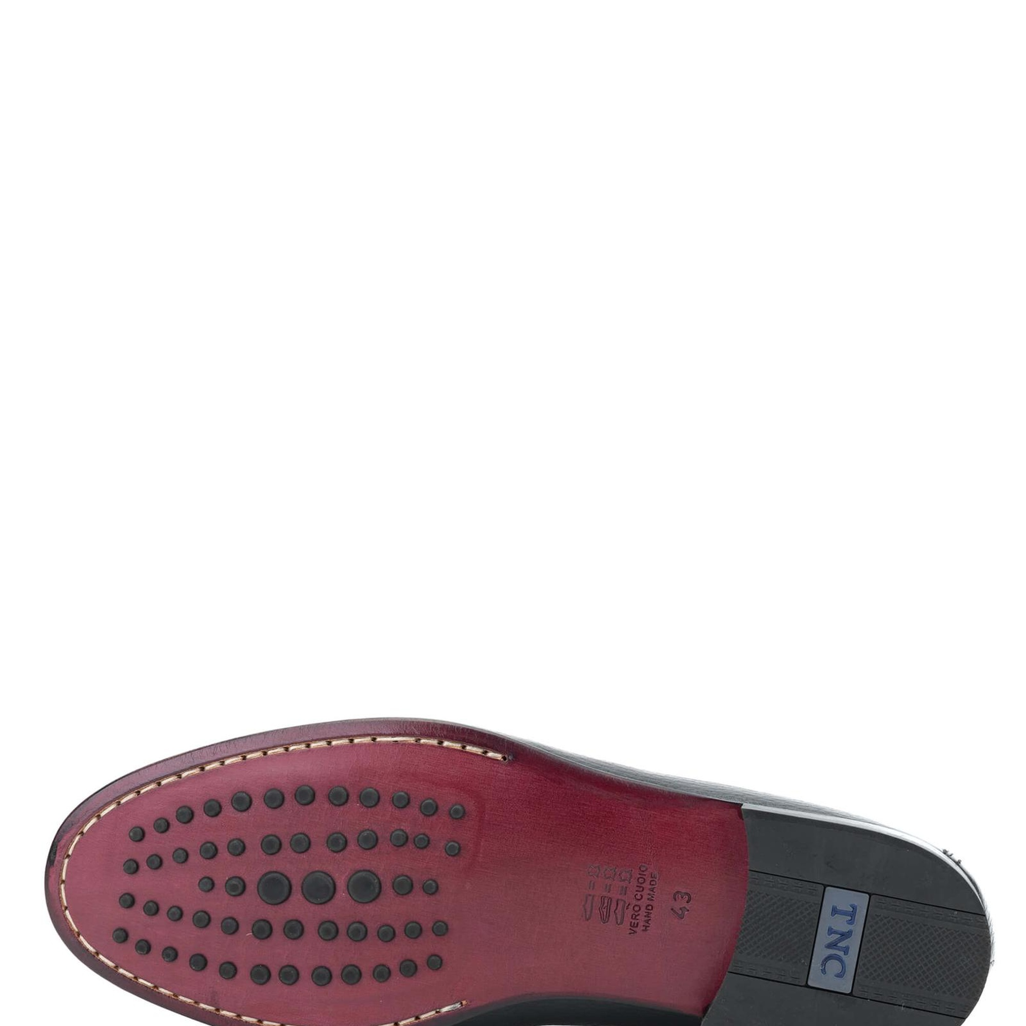 Tamer Tanca Erkek Hakiki Deri Lacivert Loafer Ayakkabı