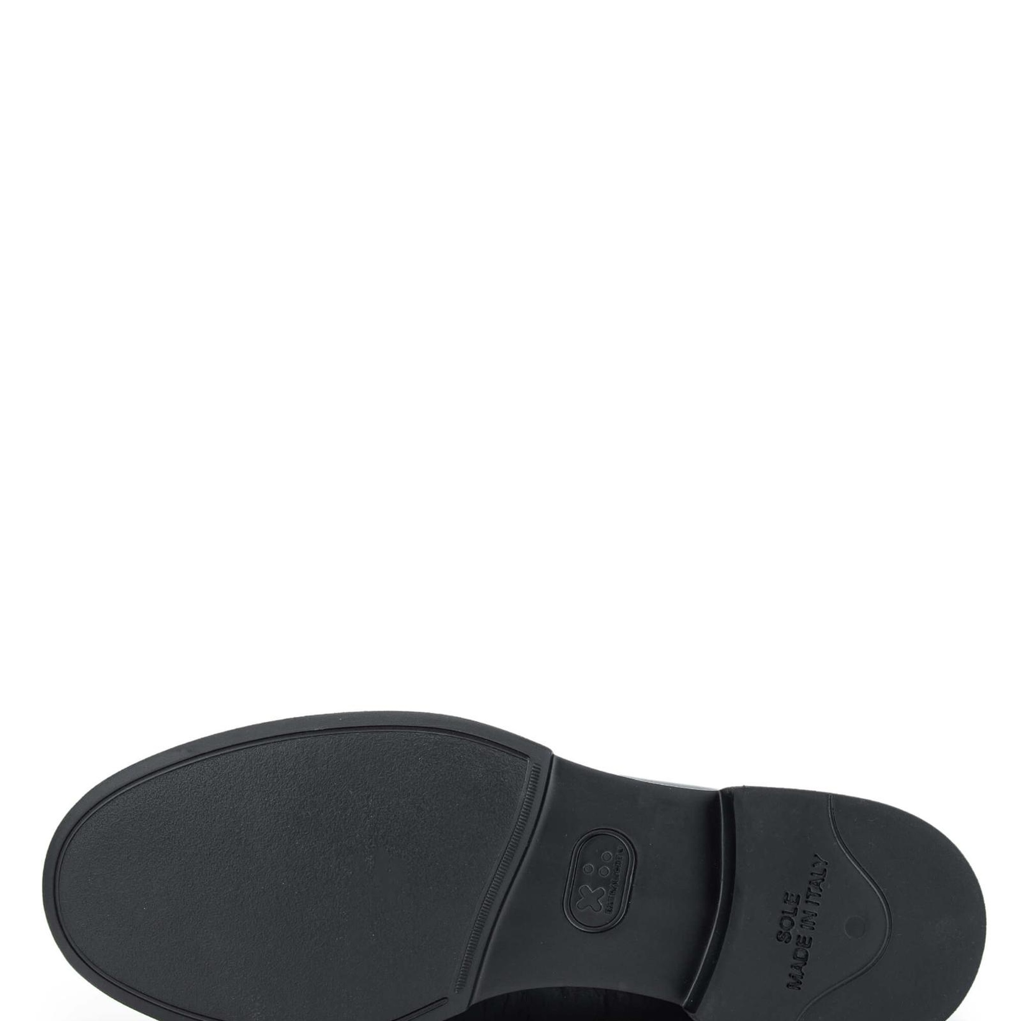 Tamer Tanca Erkek Hakiki Deri Siyah Loafer Ayakkabı