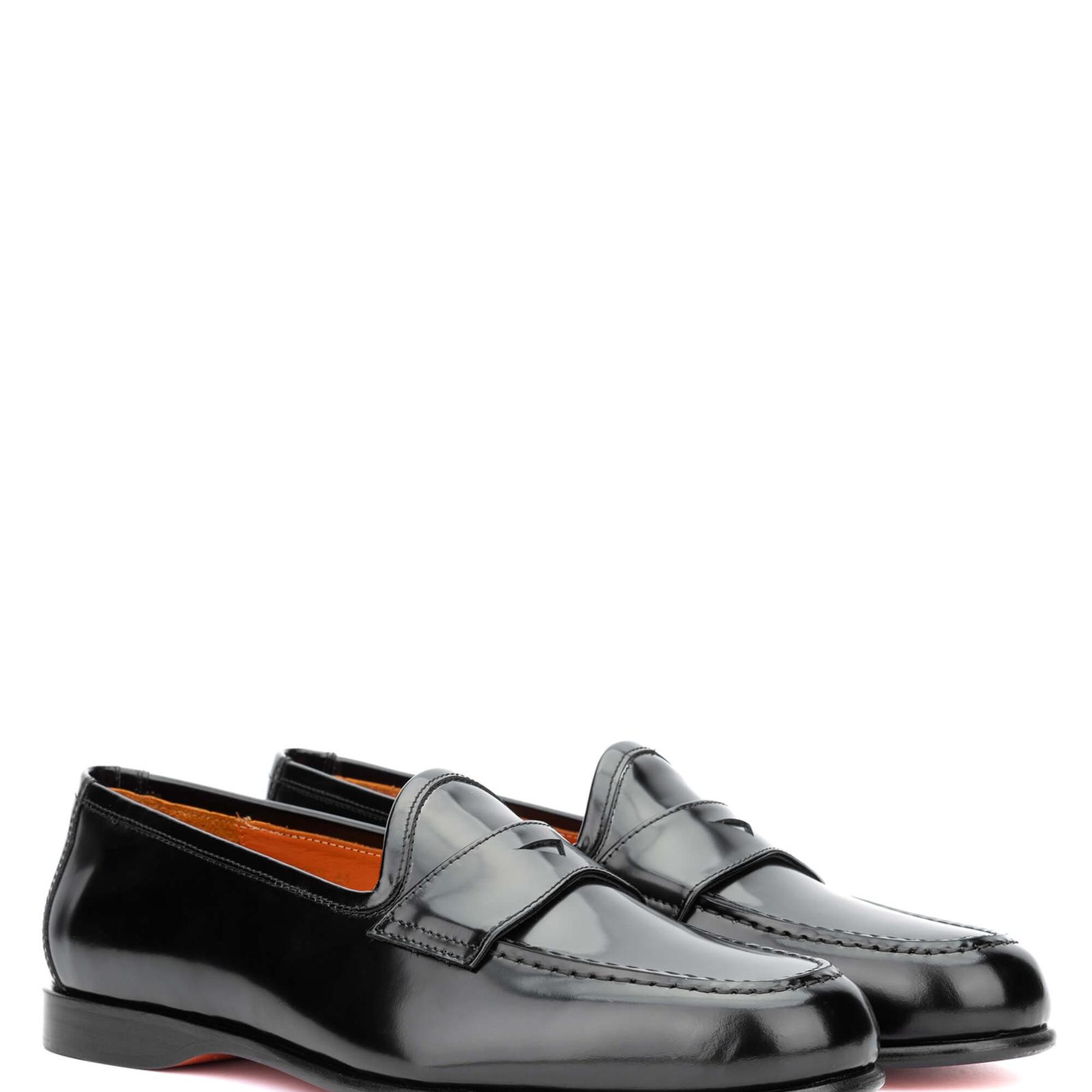 Tamer Tanca Erkek Hakiki Deri Siyah Açma Loafer Ayakkabı