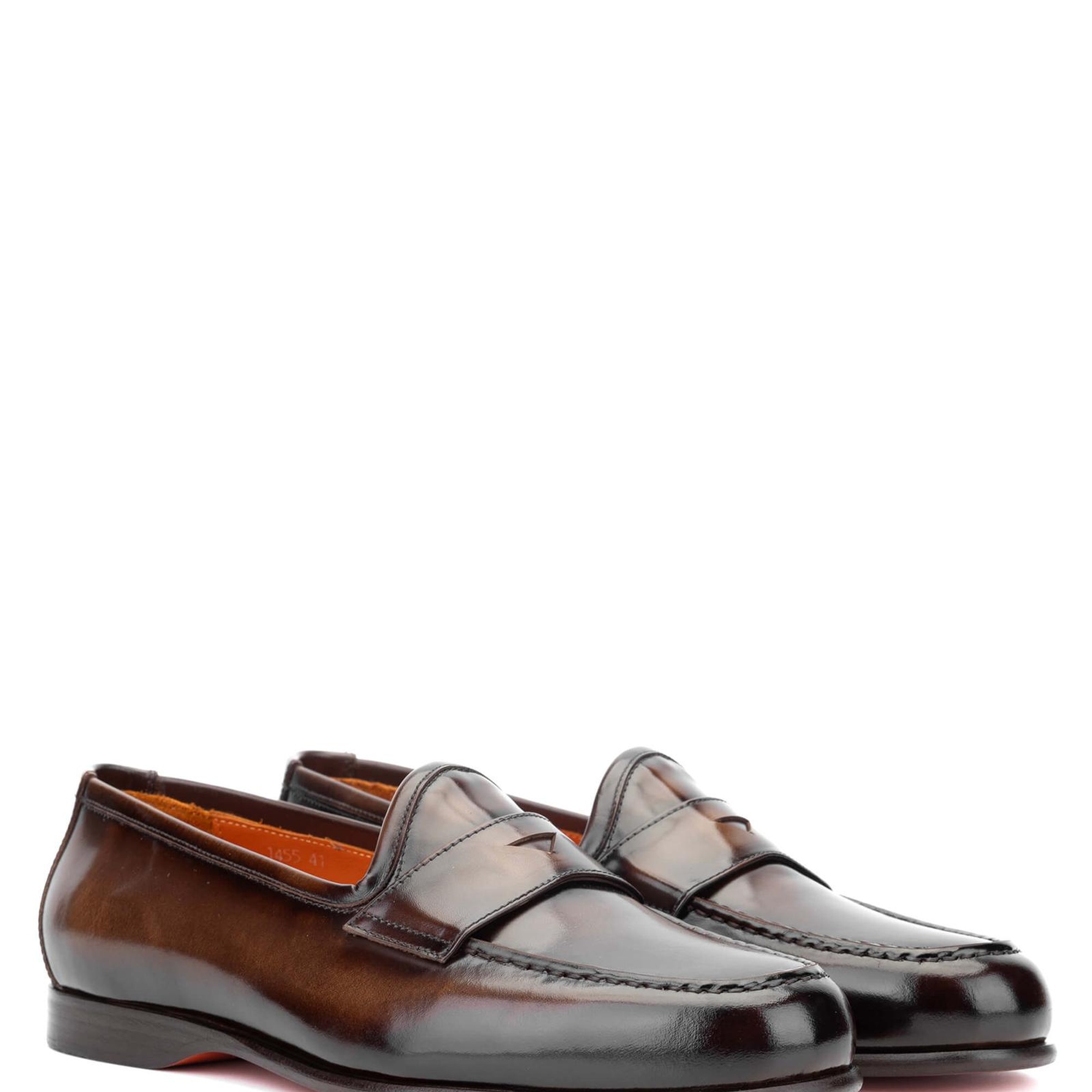 Tamer Tanca Erkek Hakiki Deri Kahverengi Loafer Ayakkabı