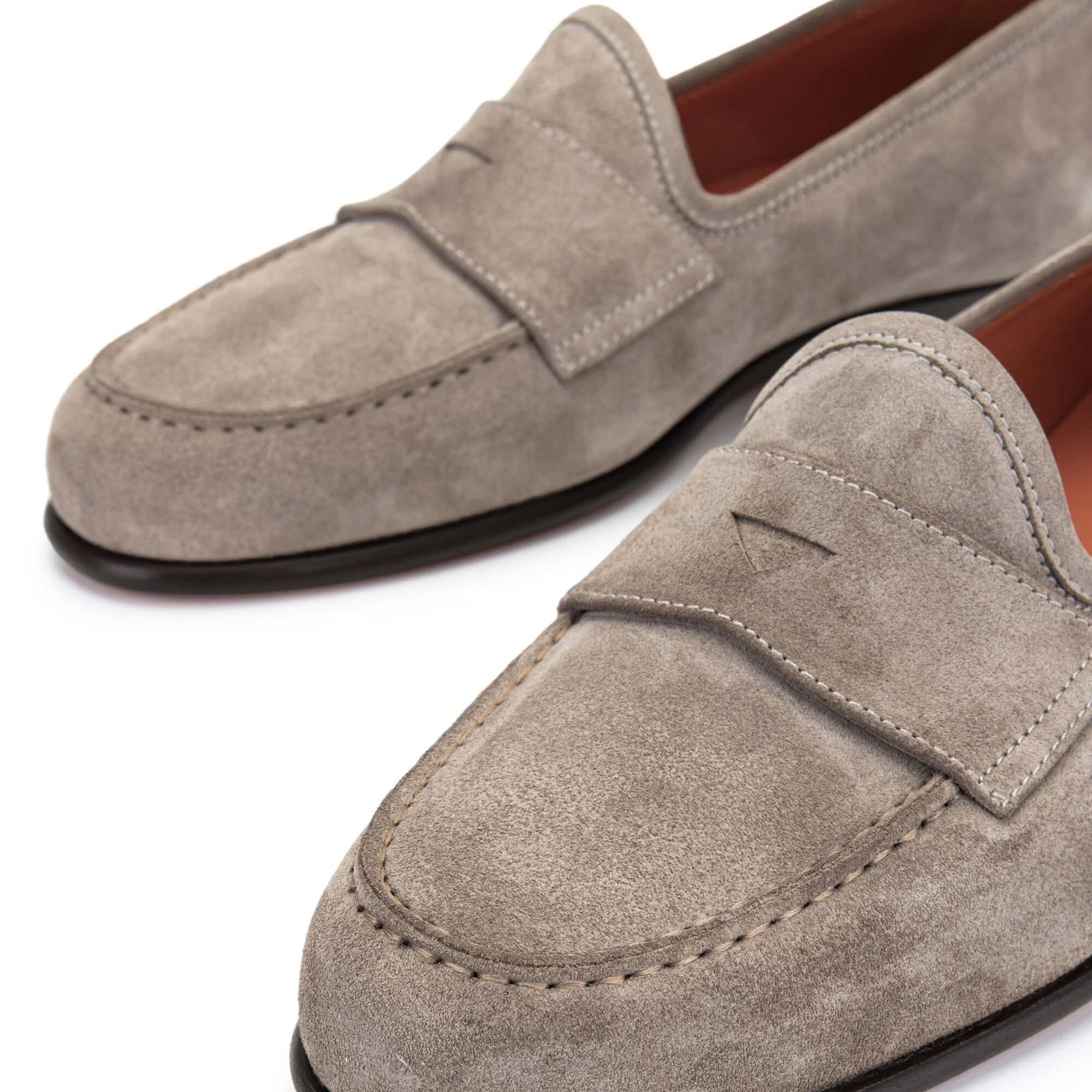 Tamer Tanca Erkek Hakiki Deri Bej Loafer Ayakkabı