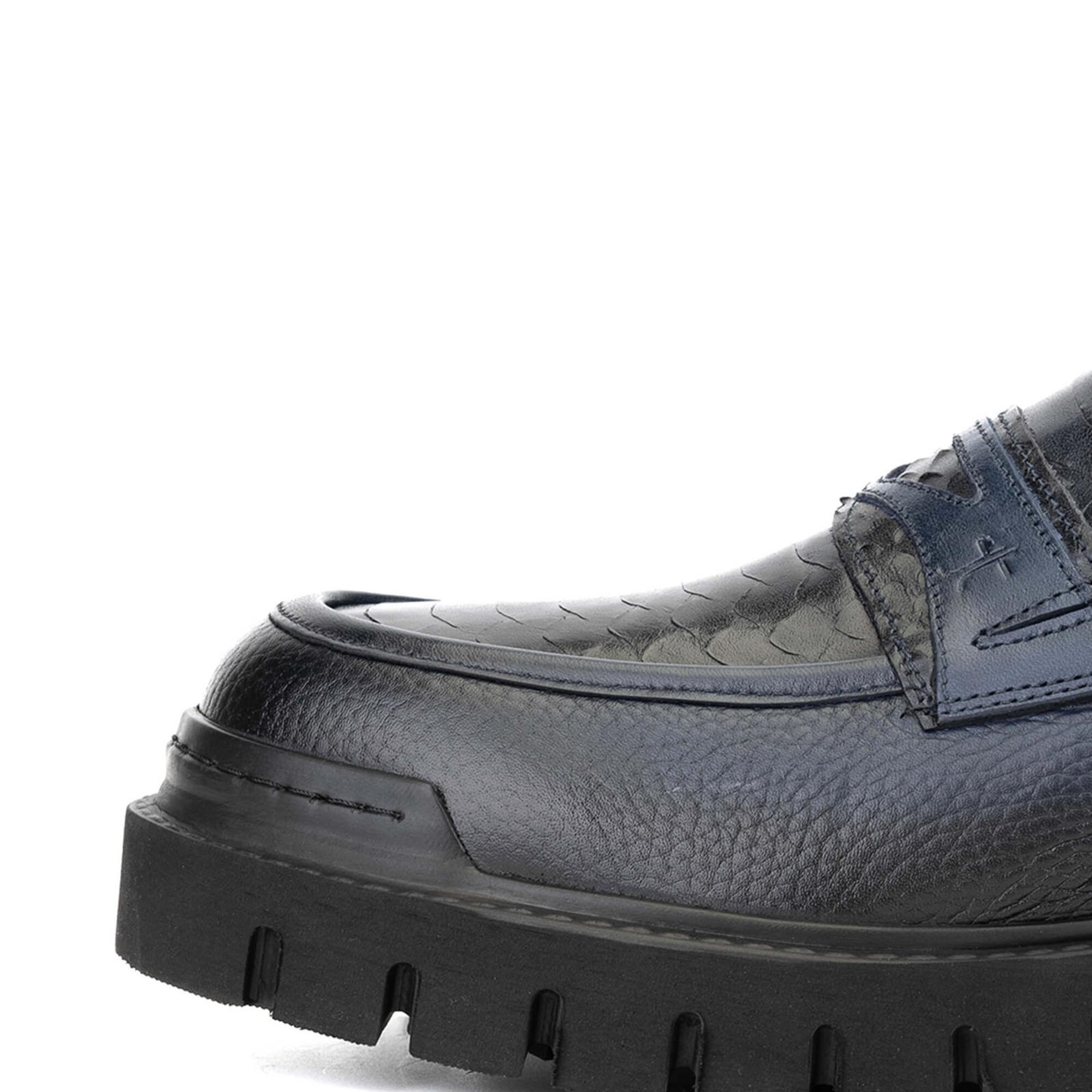 Tamer Tanca Erkek Hakiki Deri Loafer Ayakkabı