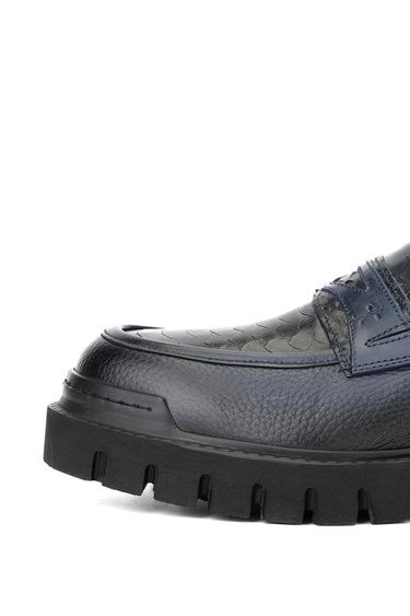  Tamer Tanca Erkek Hakiki Deri Loafer Ayakkabı