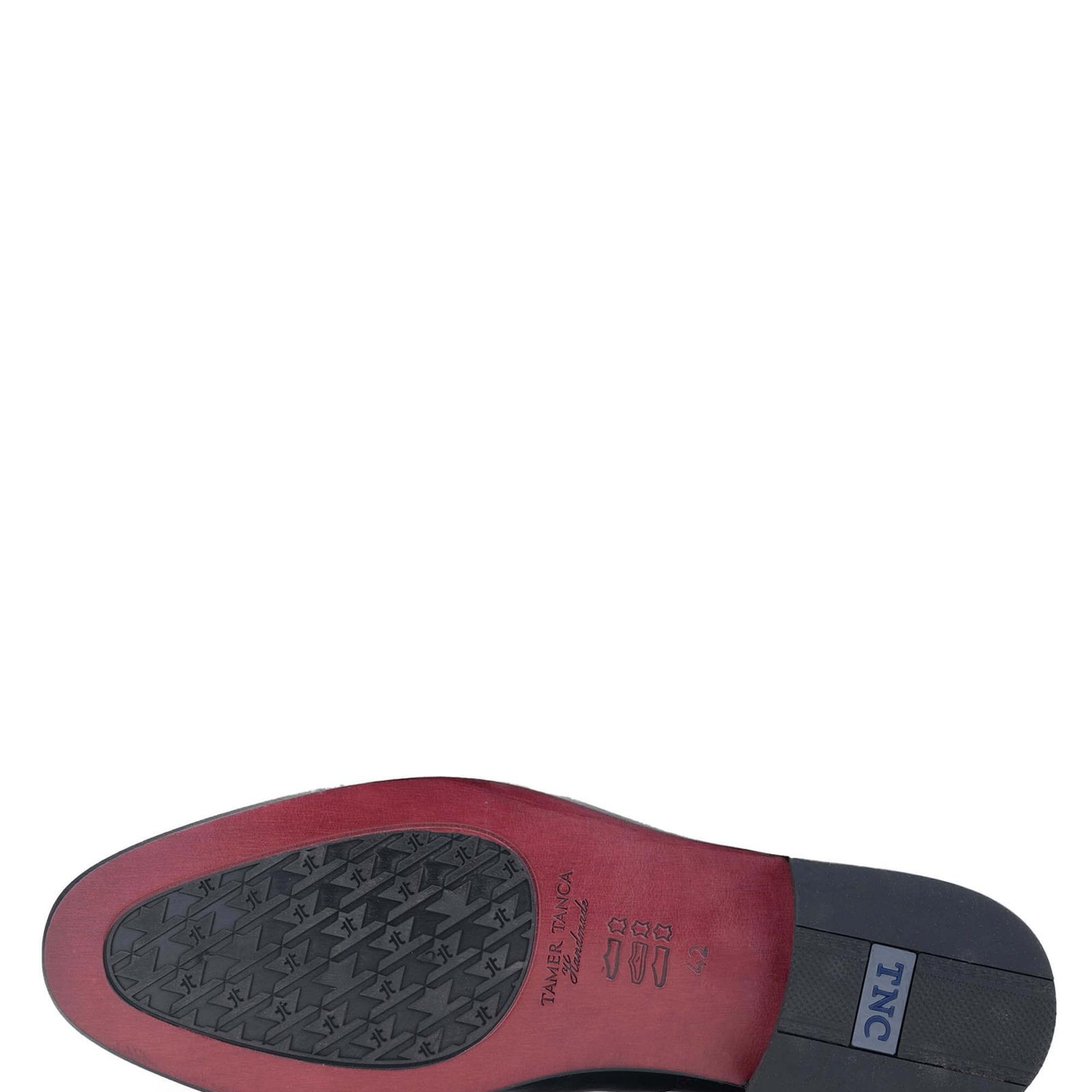 Tamer Tanca Erkek Hakiki Deri Siyah Loafer Ayakkabı