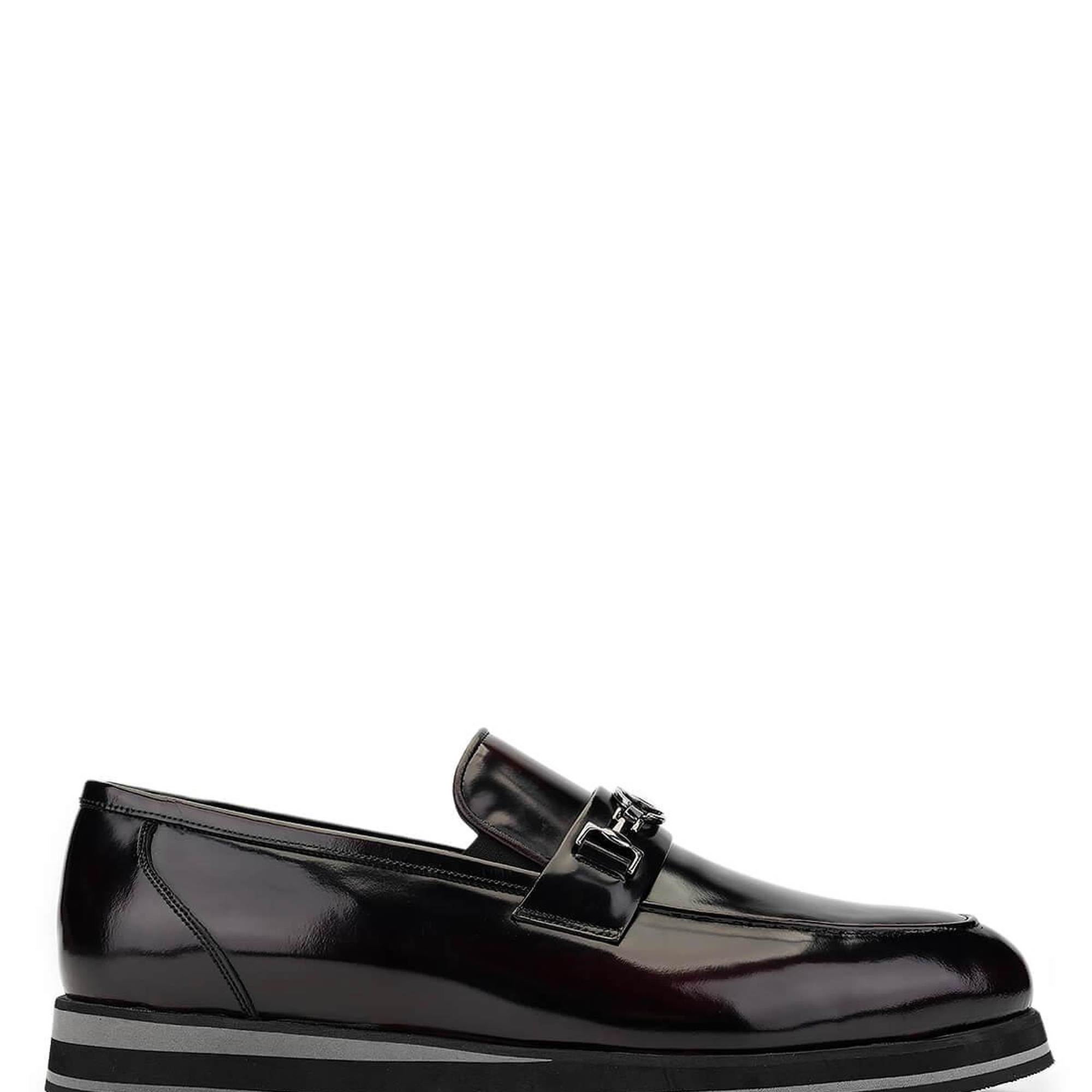 Tamer Tanca Erkek Hakiki Deri Bordo Loafer Ayakkabı