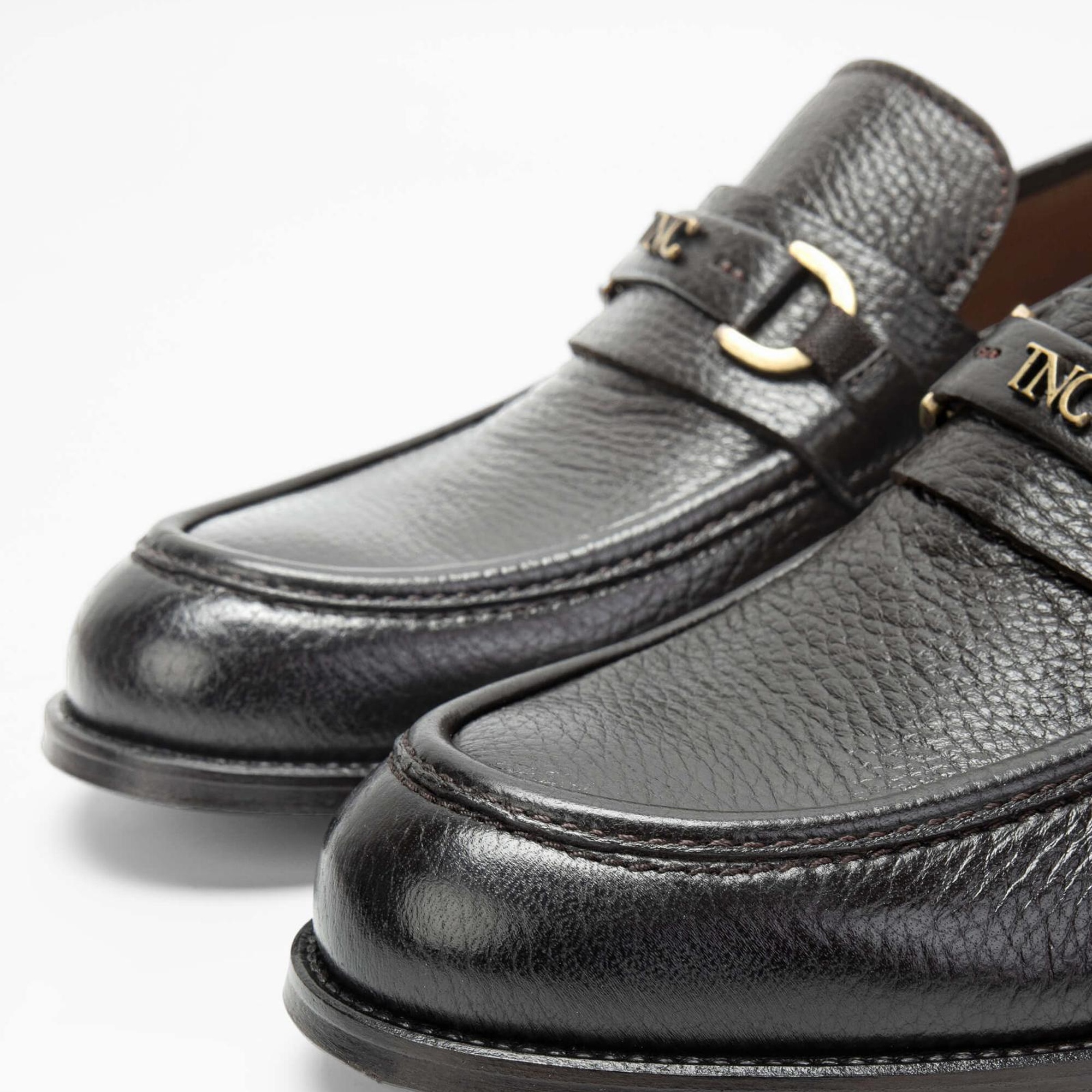 Tamer Tanca Erkek Hakiki Deri Kahverengi Loafer Ayakkabı