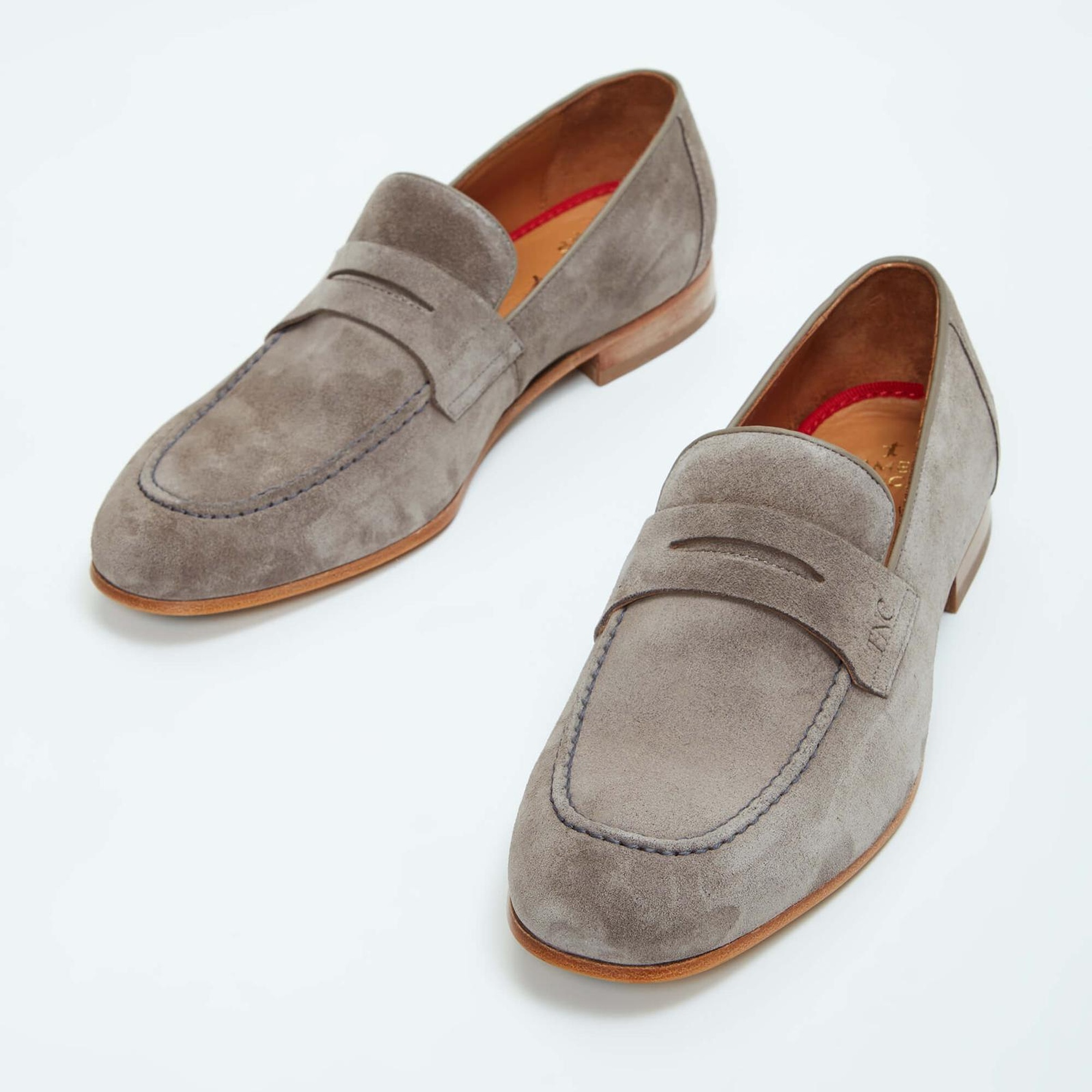 Tamer Tanca Erkek Hakiki Deri Kahverengi Loafer Ayakkabı