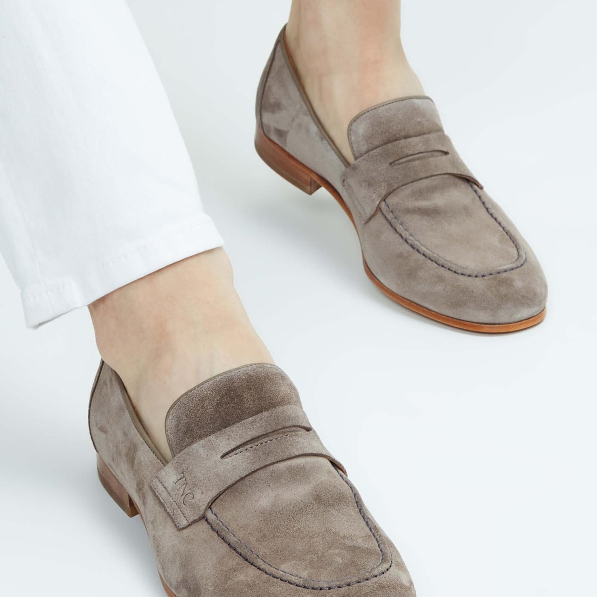 Tamer Tanca Erkek Hakiki Deri Kahverengi Loafer Ayakkabı