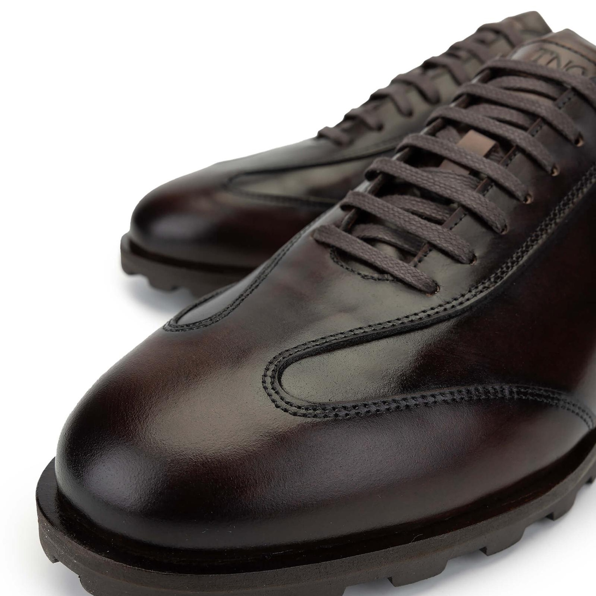 Tamer Tanca Erkek Hakiki Deri Kahverengi Casual Ayakkabı