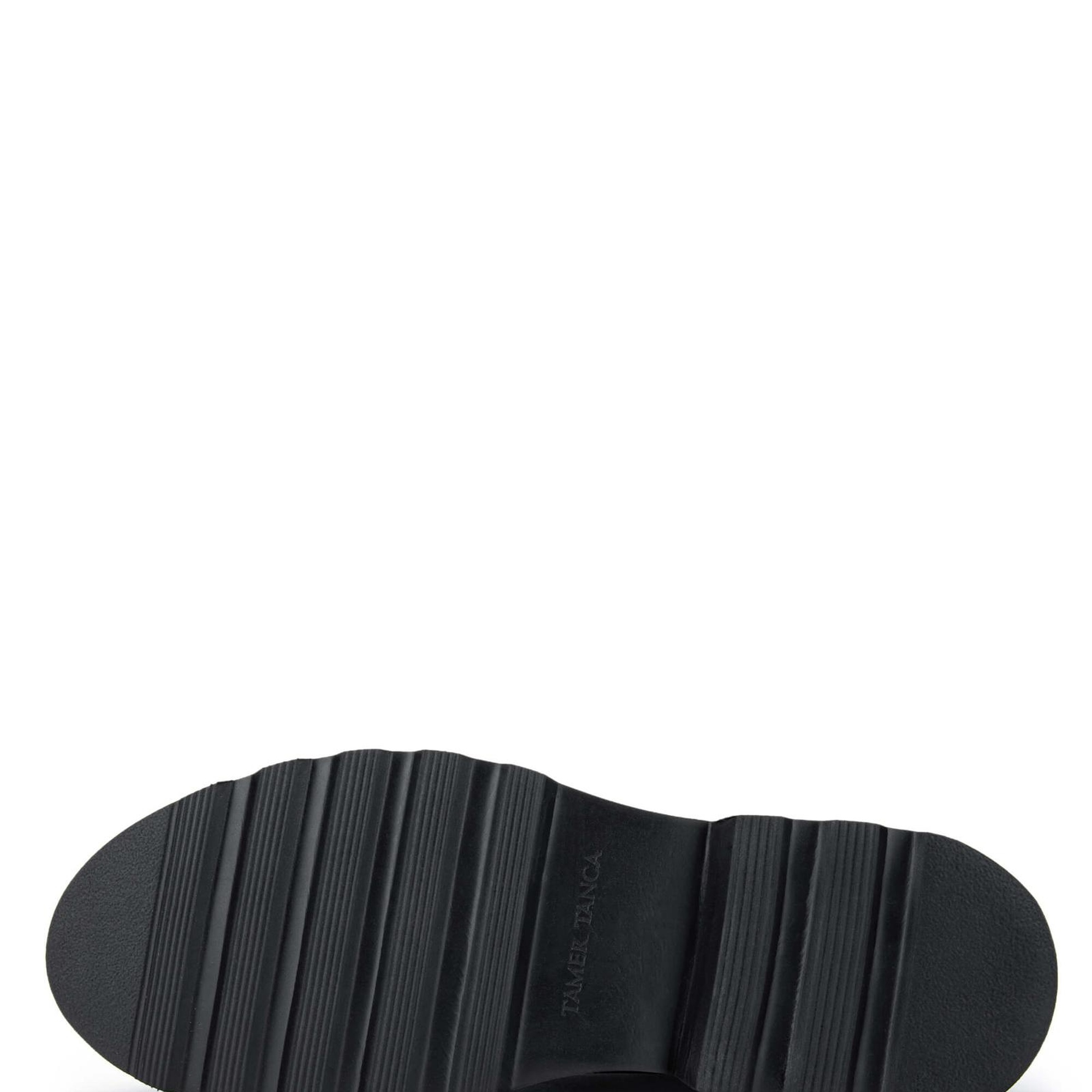 Tamer Tanca Erkek Hakiki Deri Casual Siyah Ayakkabı