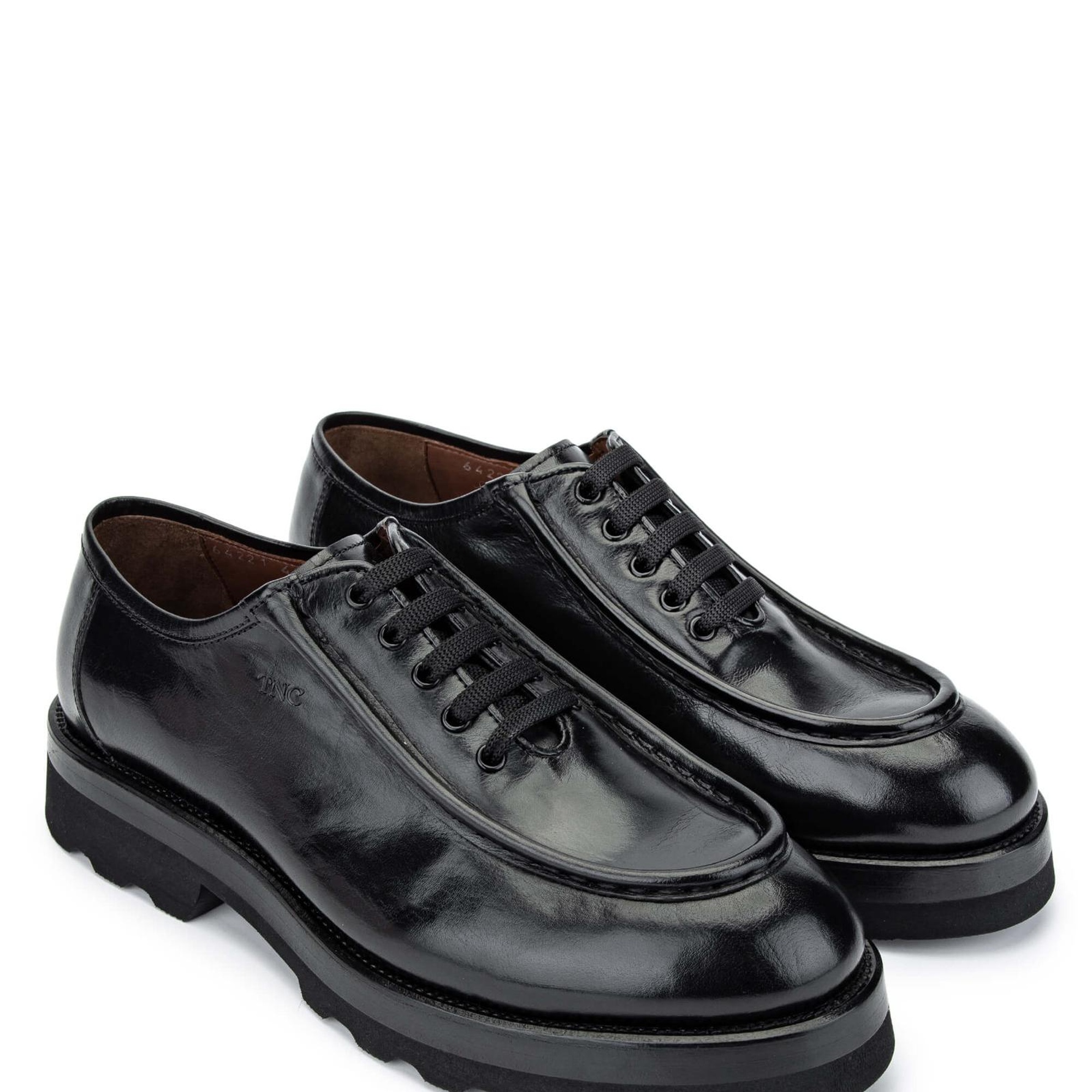 Tamer Tanca Erkek Hakiki Deri Casual Siyah Ayakkabı