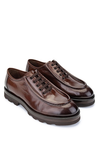  Tamer Tanca Erkek Hakiki Deri Casual Taba Bufalo Ayakkabı