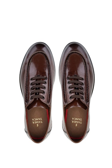  Tamer Tanca Erkek Hakiki Deri Casual Taba Bufalo Ayakkabı