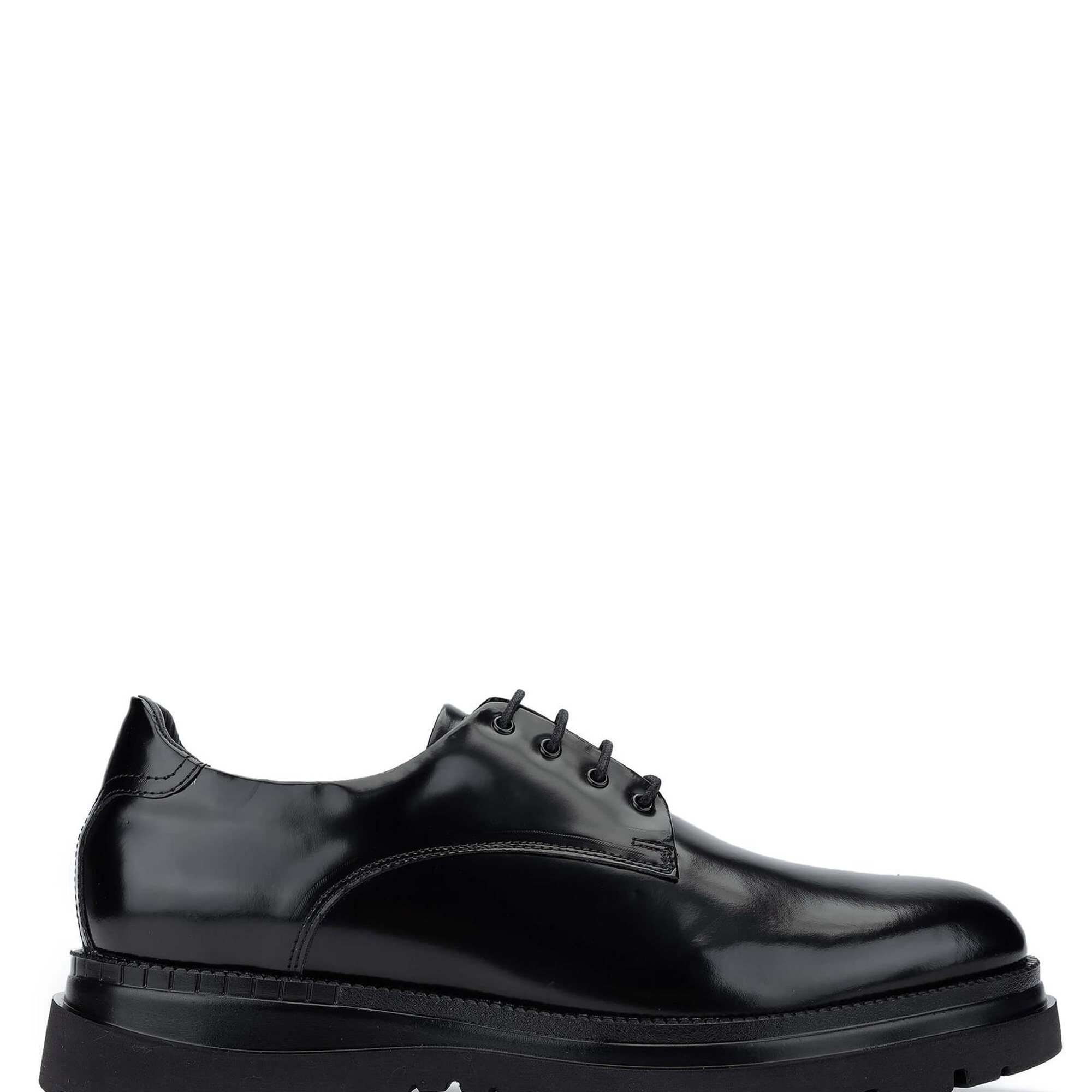 Tamer Tanca Erkek Hakiki Deri Siyah Açma Casual Ayakkabı