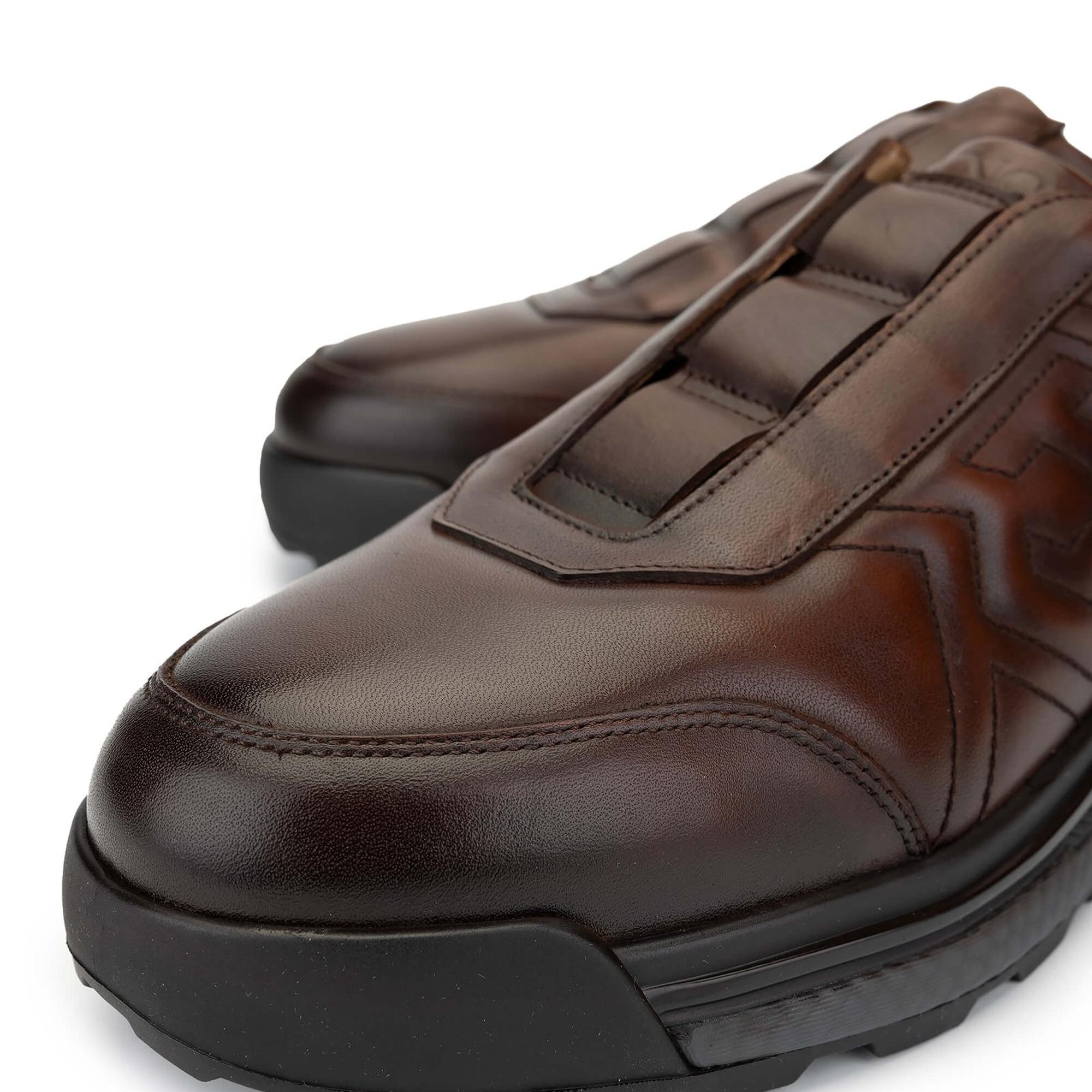 Tamer Tanca Erkek Hakiki Deri Taba Casual Ayakkabı