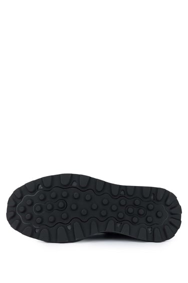  Tamer Tanca Erkek Hakiki Deri Siyah Casual Ayakkabı