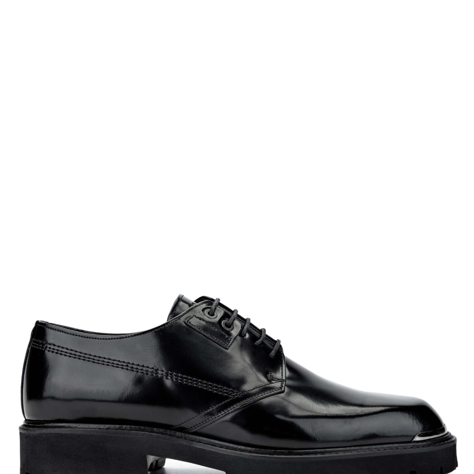 Tamer Tanca Erkek Hakiki Deri Siyah Açma Casual Ayakkabı