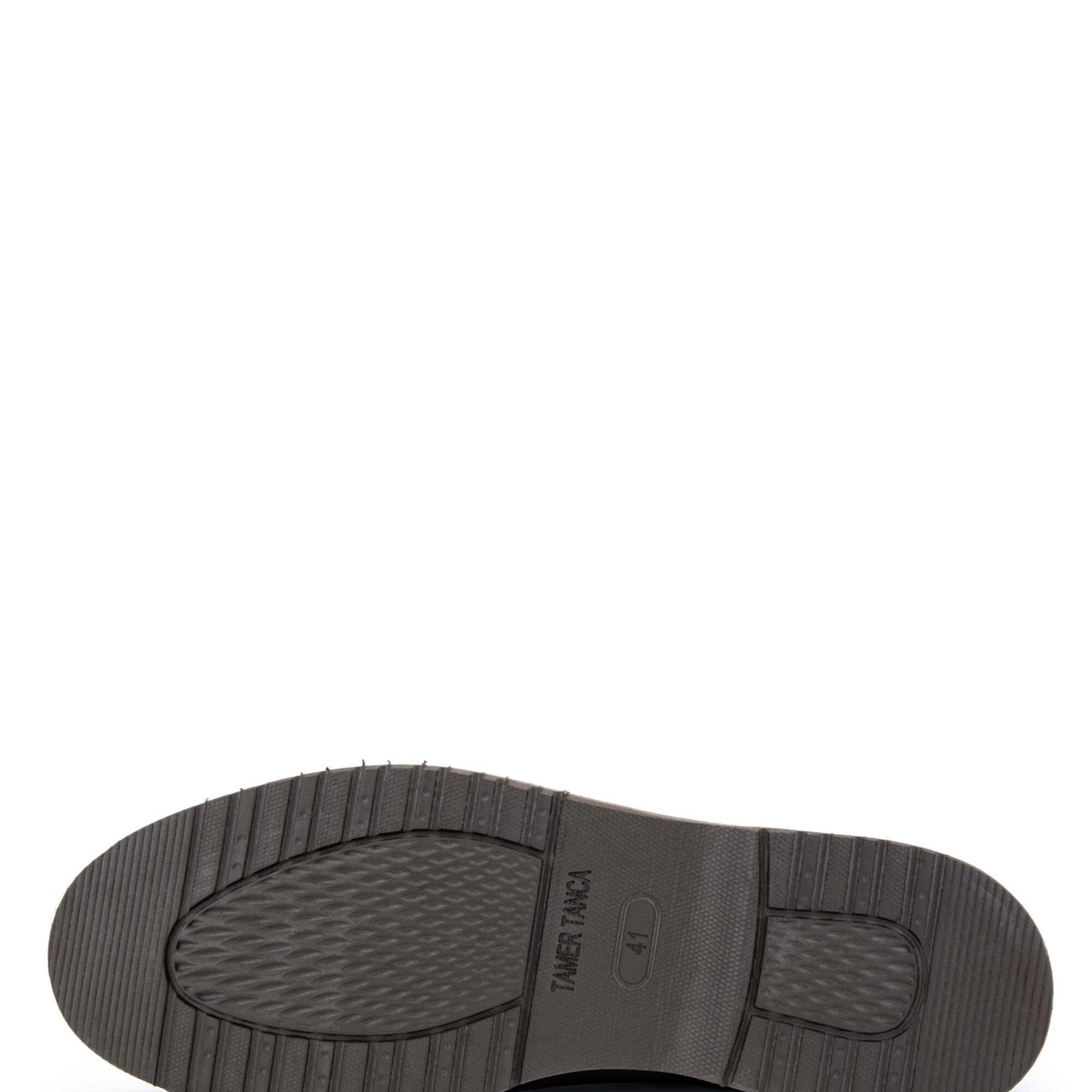 Tamer Tanca Erkek Hakiki Deri Kahverengi Casual Ayakkabı