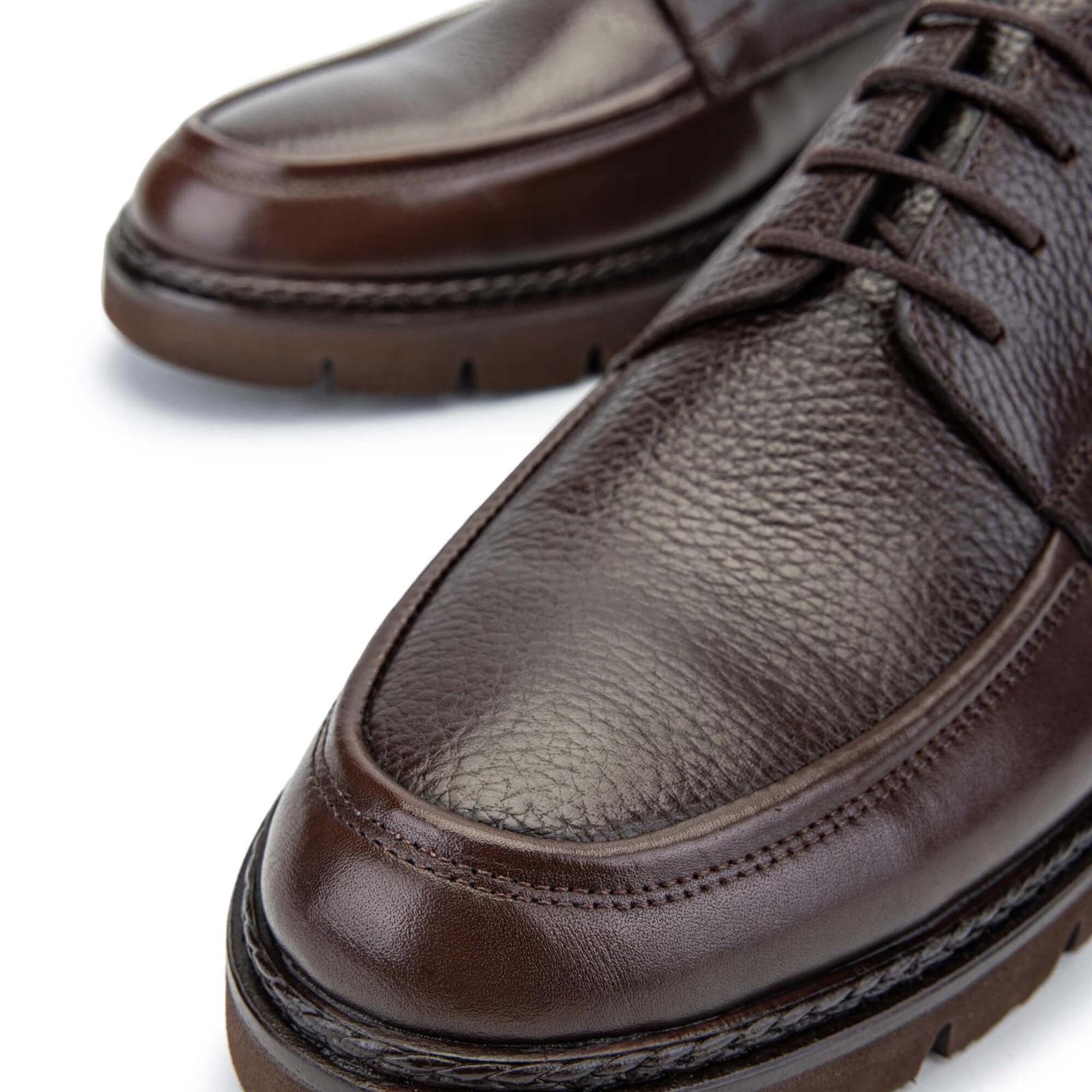 Tamer Tanca Erkek Hakiki Deri Kahverengi Casual Ayakkabı