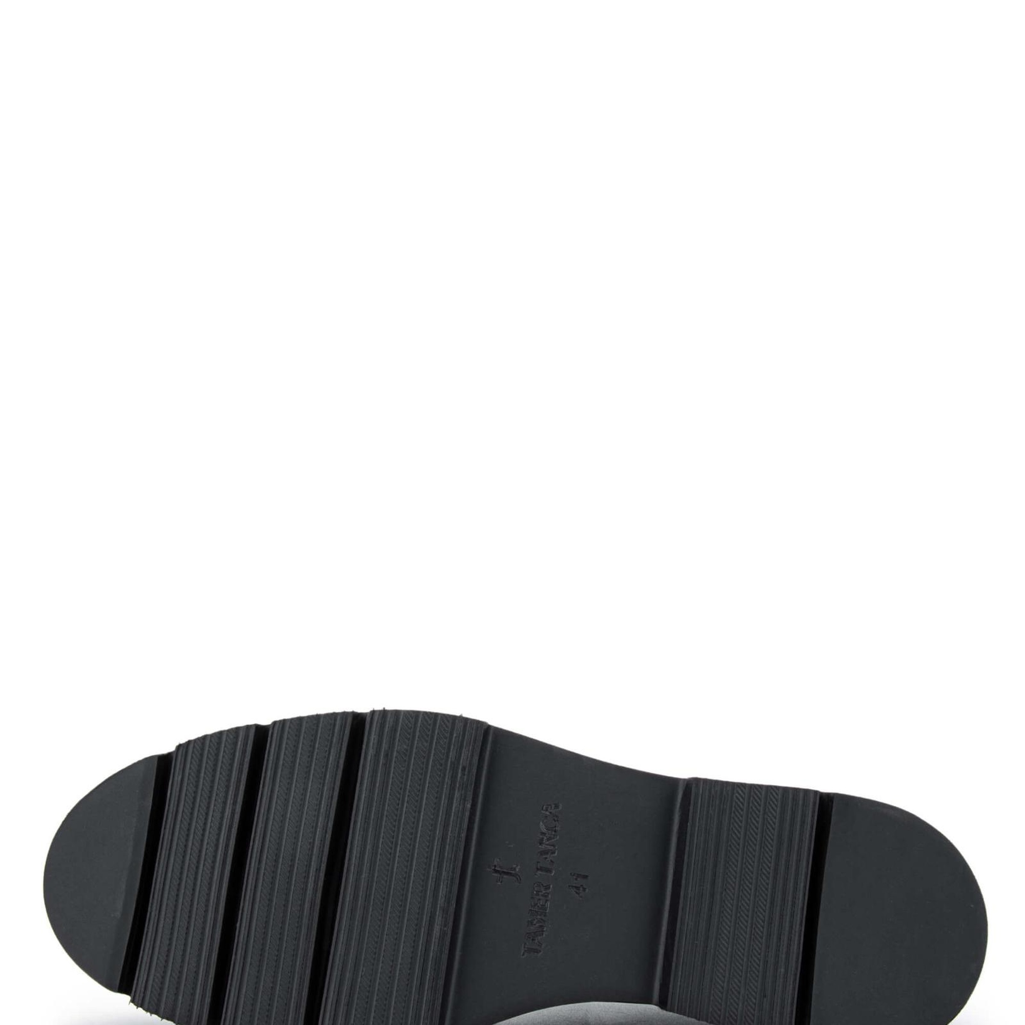 Tamer Tanca Erkek Hakiki Deri Siyah Casual Ayakkabı